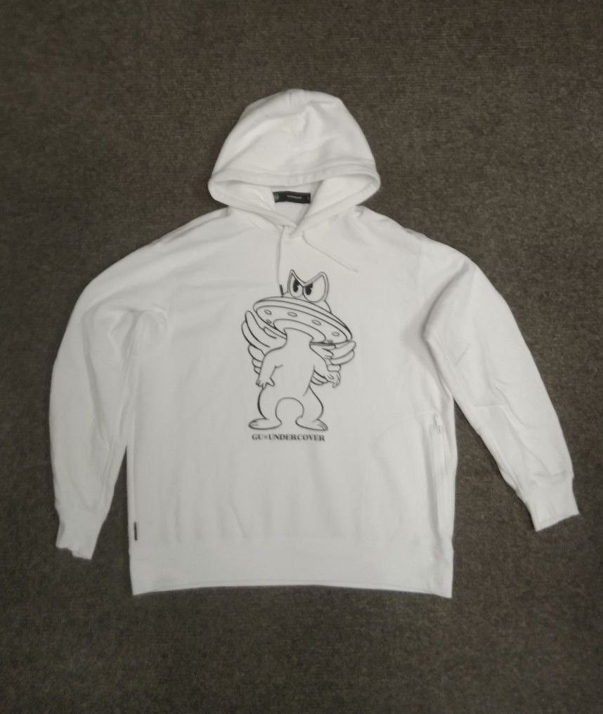 GU × Japanese Brand × Undercover Uniqlo GU x Undercover Graphic Hoodie Size US XL / EU 56 / 4 - 1 Thumbnail