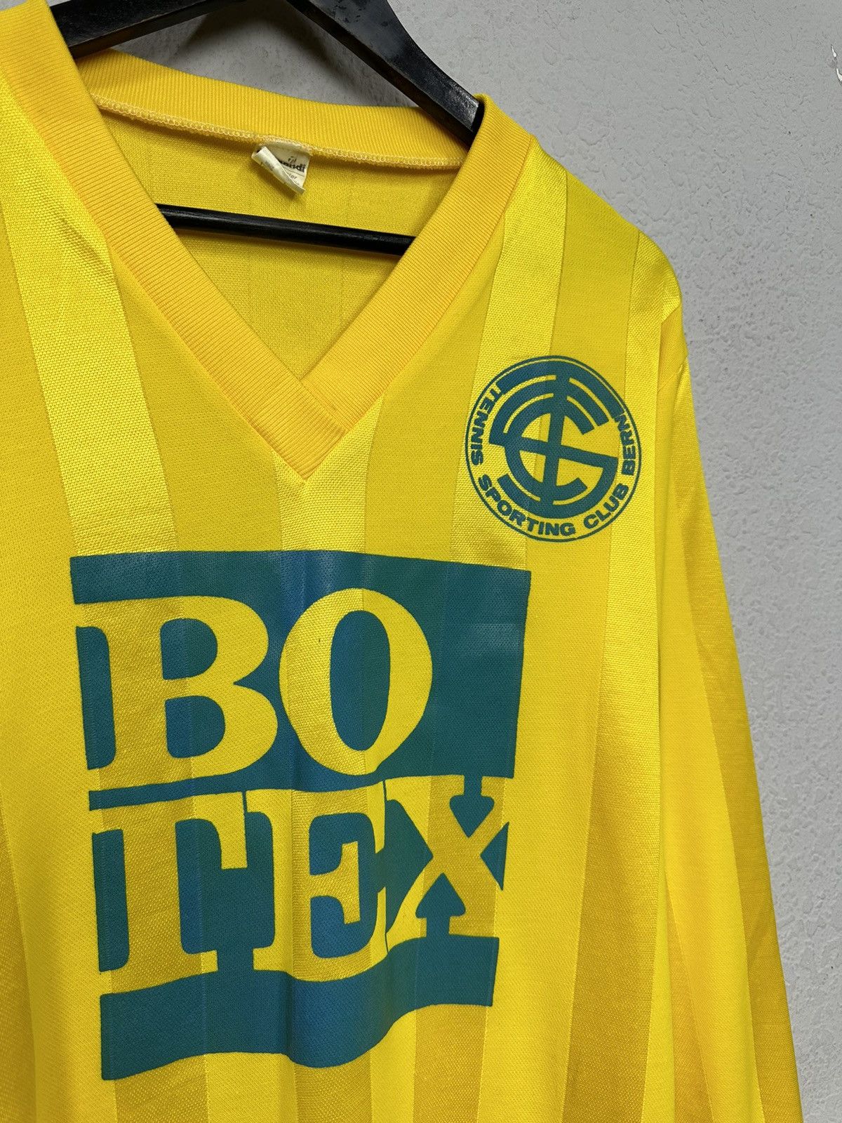 Adidas Vintage Adidas West Germany Tennis Bern 80s Jersey Long Size US L / EU 52-54 / 3 - 3 Thumbnail