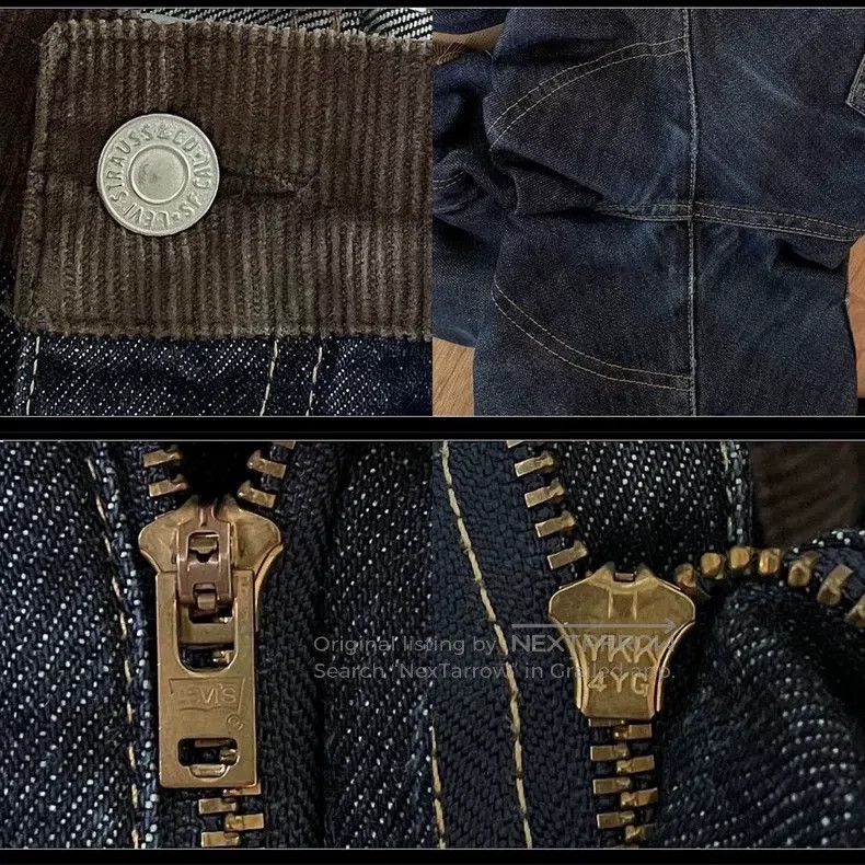 Junya Watanabe Junya Watanabe size S Straight-fit denim pants Size US 27 - 3 Thumbnail