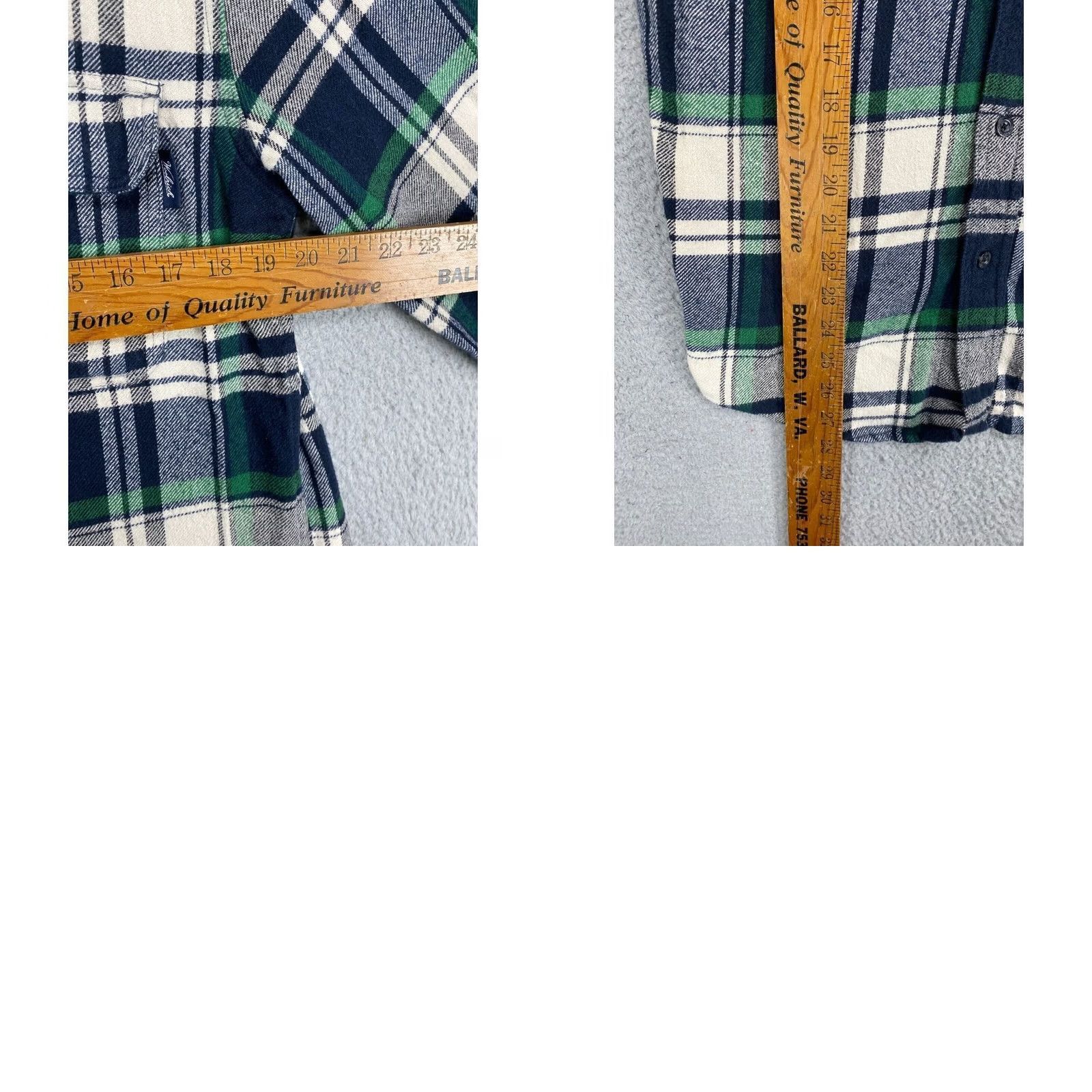 Vintage Woolrich Flannel Shirt Mens Medium Green Plaid Pockets Button Down Casual Shirt Size US M / EU 48-50 / 2 - 8 Thumbnail