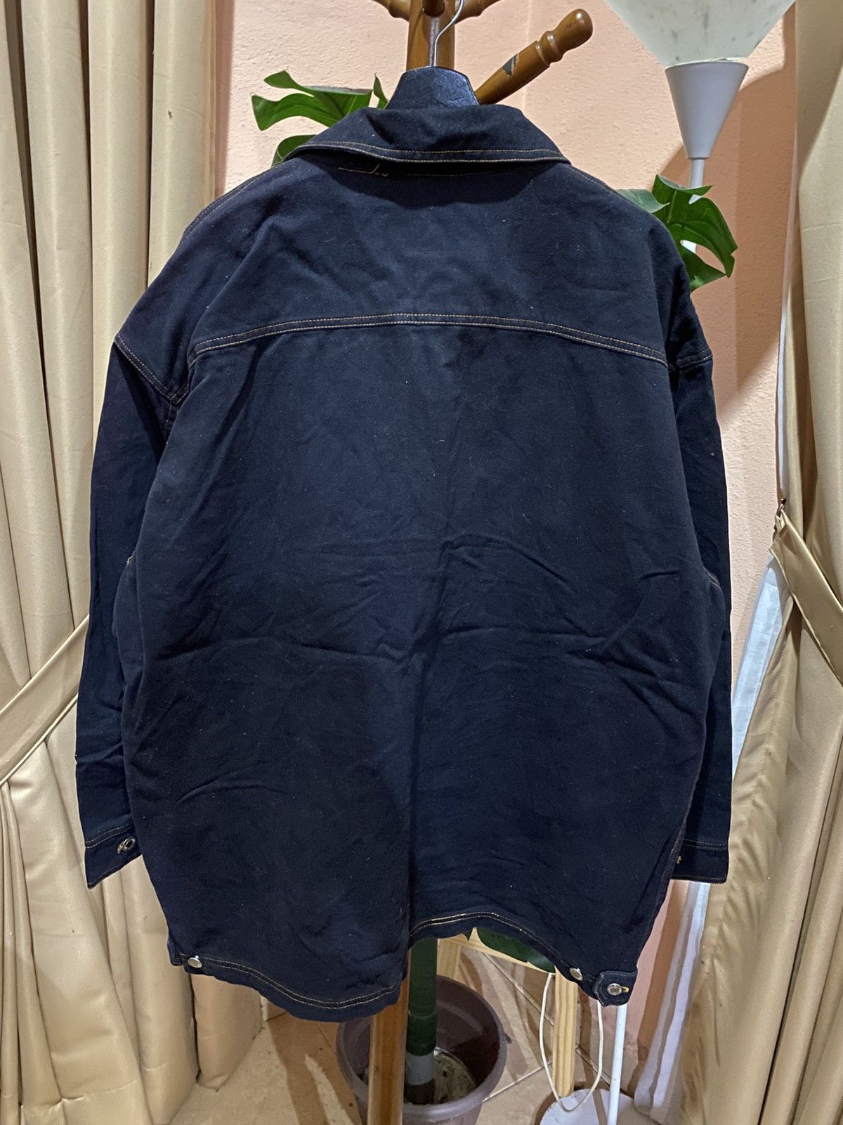 Vintage Vintage HOMMEBOLD Black Canvas Work Jacket – Japan Made Size US L / EU 52-54 / 3 - 10 Thumbnail