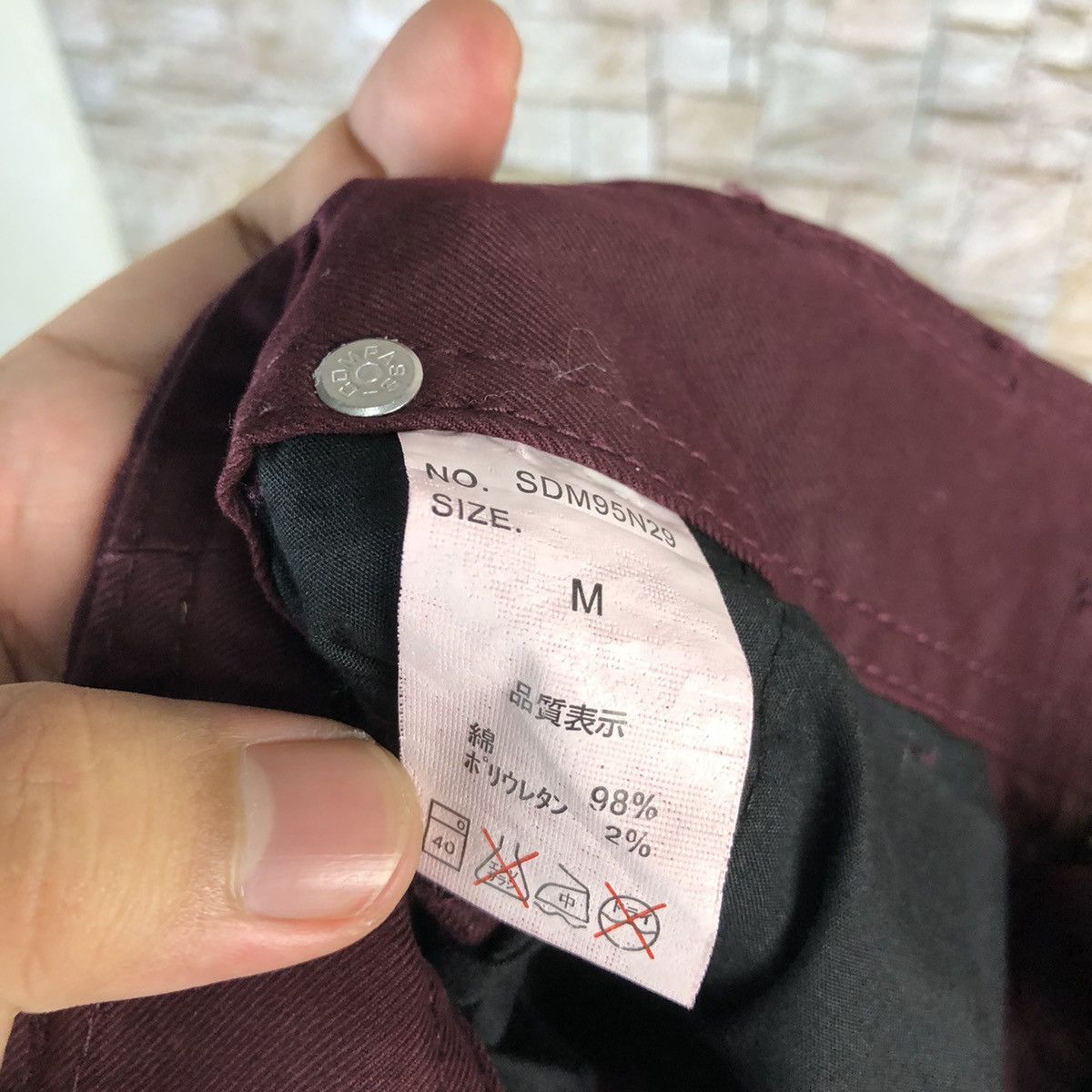semanticdesign Semantic Design Dark Purple Cargo Multipocket Pants #A119 Size US 30 / EU 46 - 20 Thumbnail