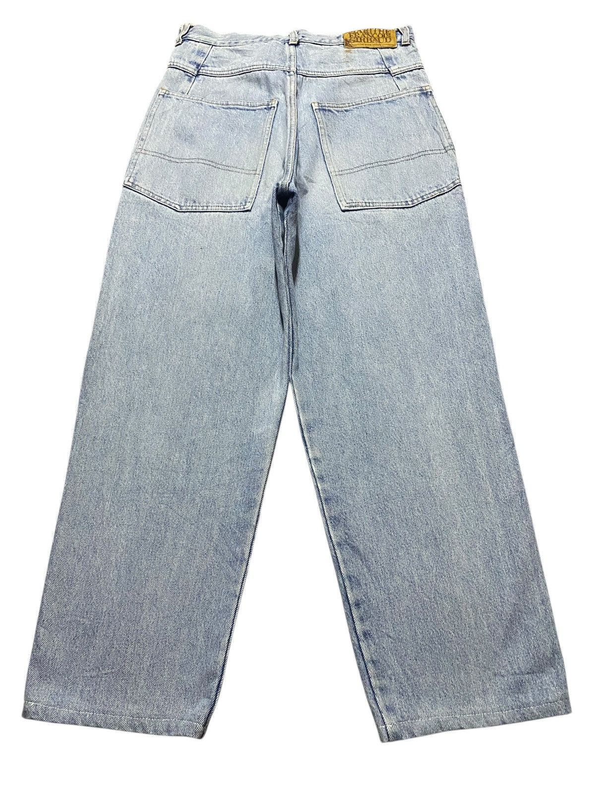 Marithe + Francois Girbaud Vintage amrithe francois Girboud Light Wash Tapered Leg Jean Size US 28 / EU 44 - 2 Thumbnail