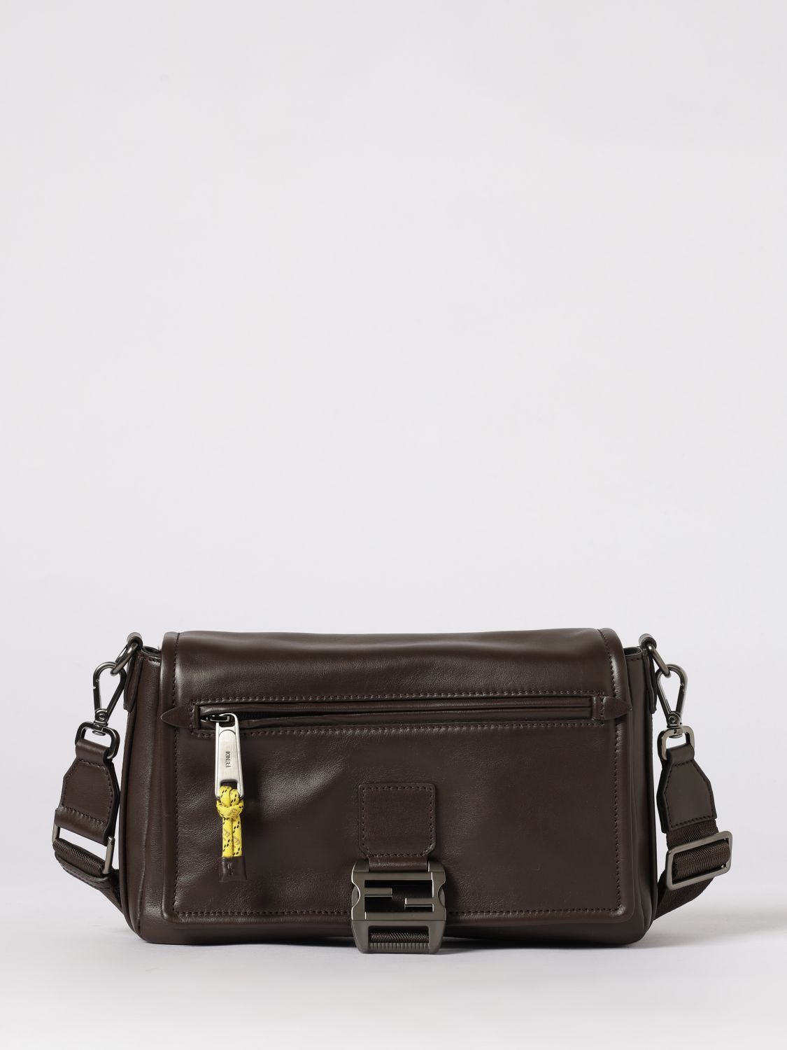 Fendi Fendi Shoulder Bag Men Dark Size ONE SIZE - 1 Thumbnail