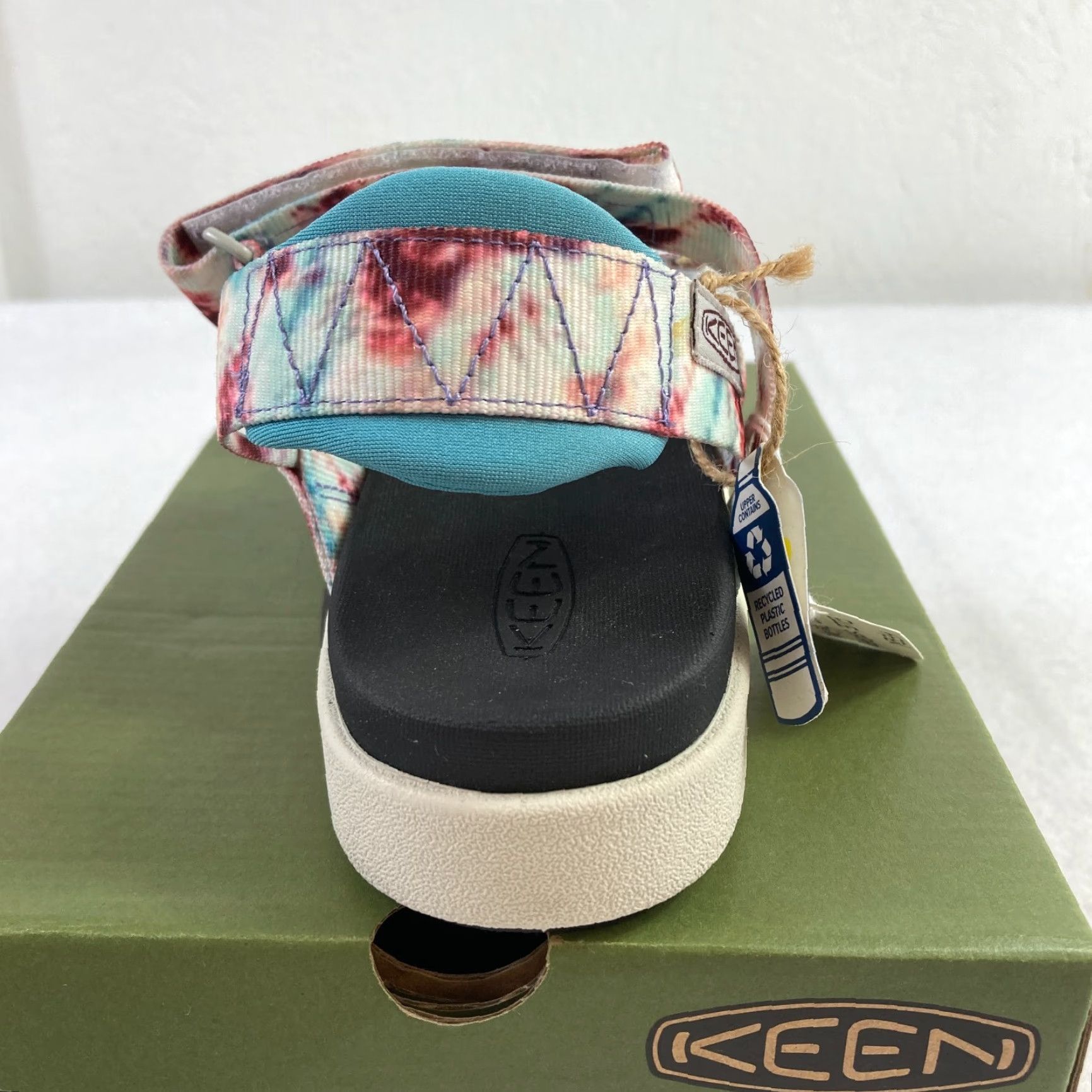 KEEN KEEN Elle Strappy Sandals Women's 6 Andorra Tie Dye Backstrap Casual Travel Sandal Size US 4 / IT 34 - 6 Thumbnail