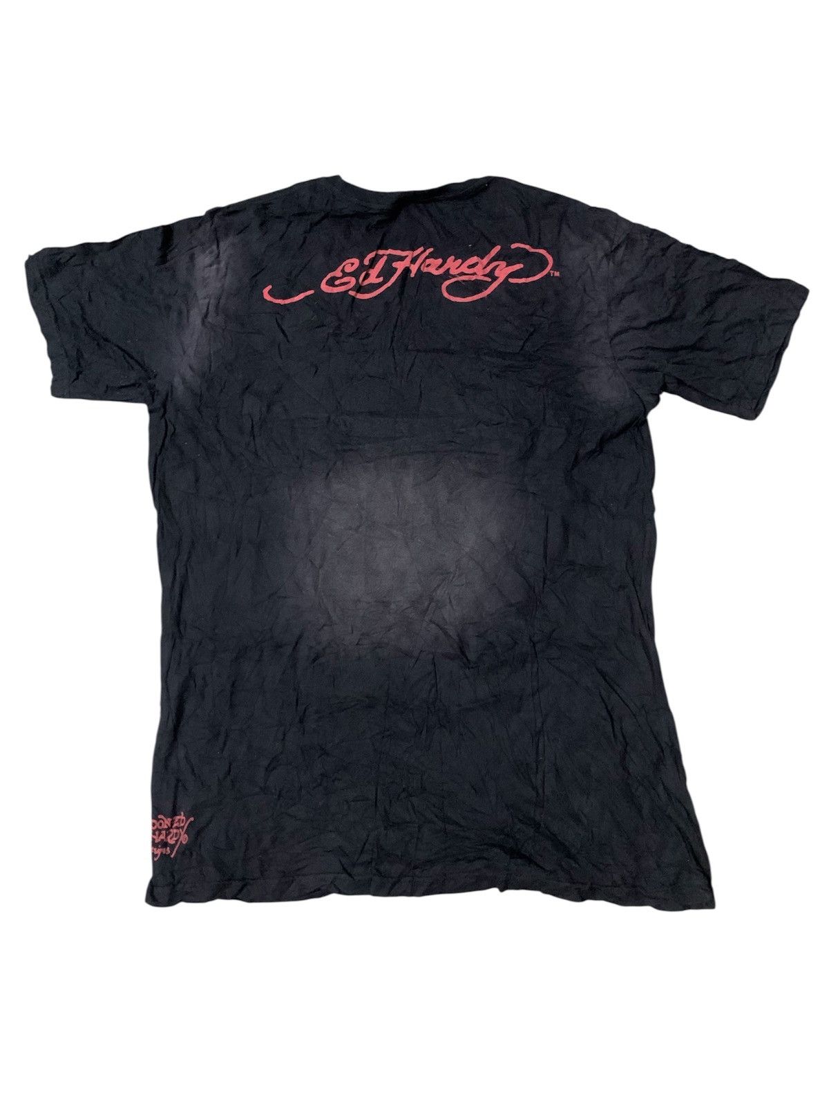 Designer Ed Hardy Skull Embroidery Logo Tee Size US M / EU 48-50 / 2 - 2 Thumbnail