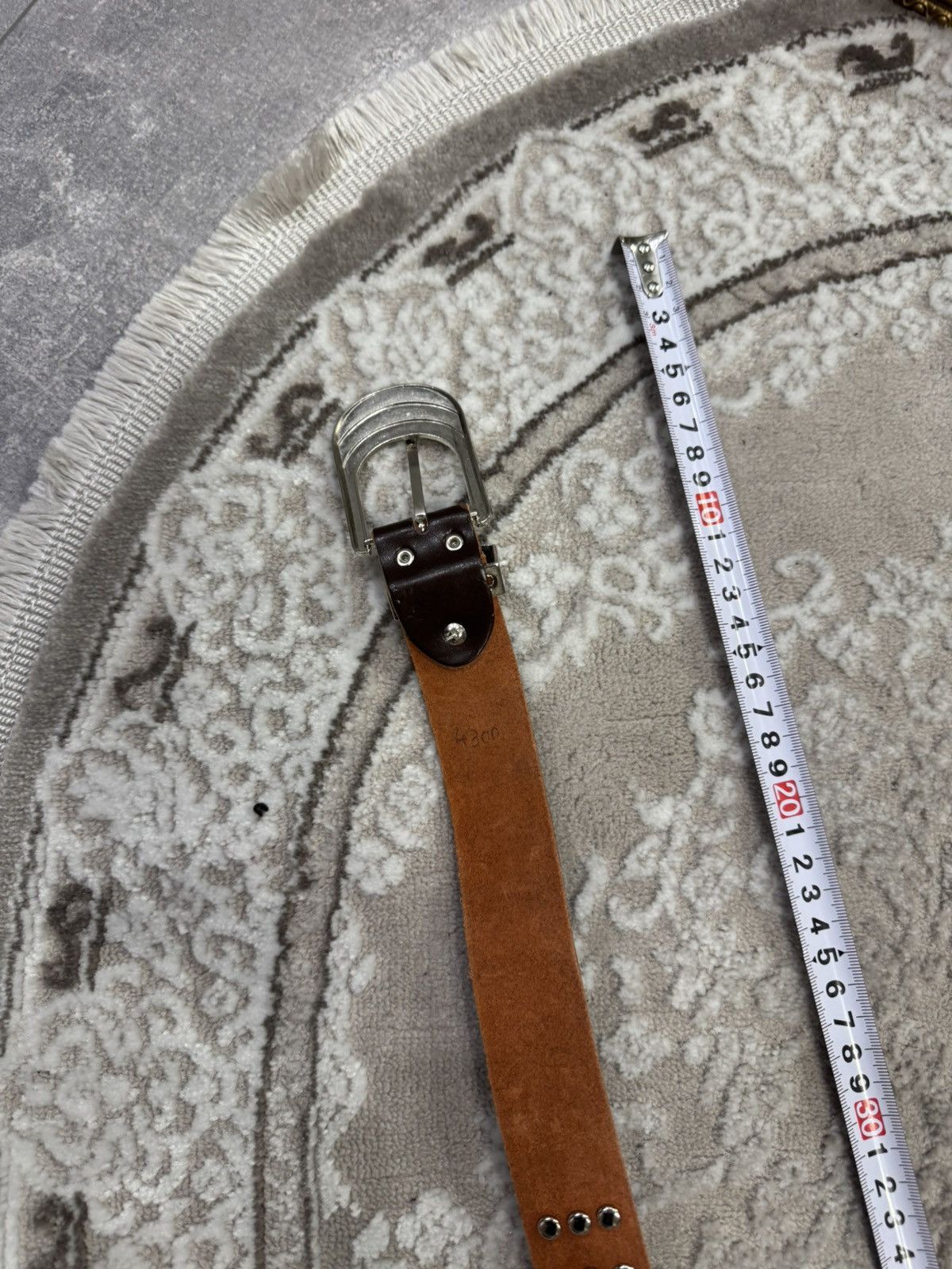 If Six Was Nine Number Nine Y2K JAPANESE BELT GOTH PUNK RAVE KANYE STYLE Size ONE SIZE - 10 Thumbnail