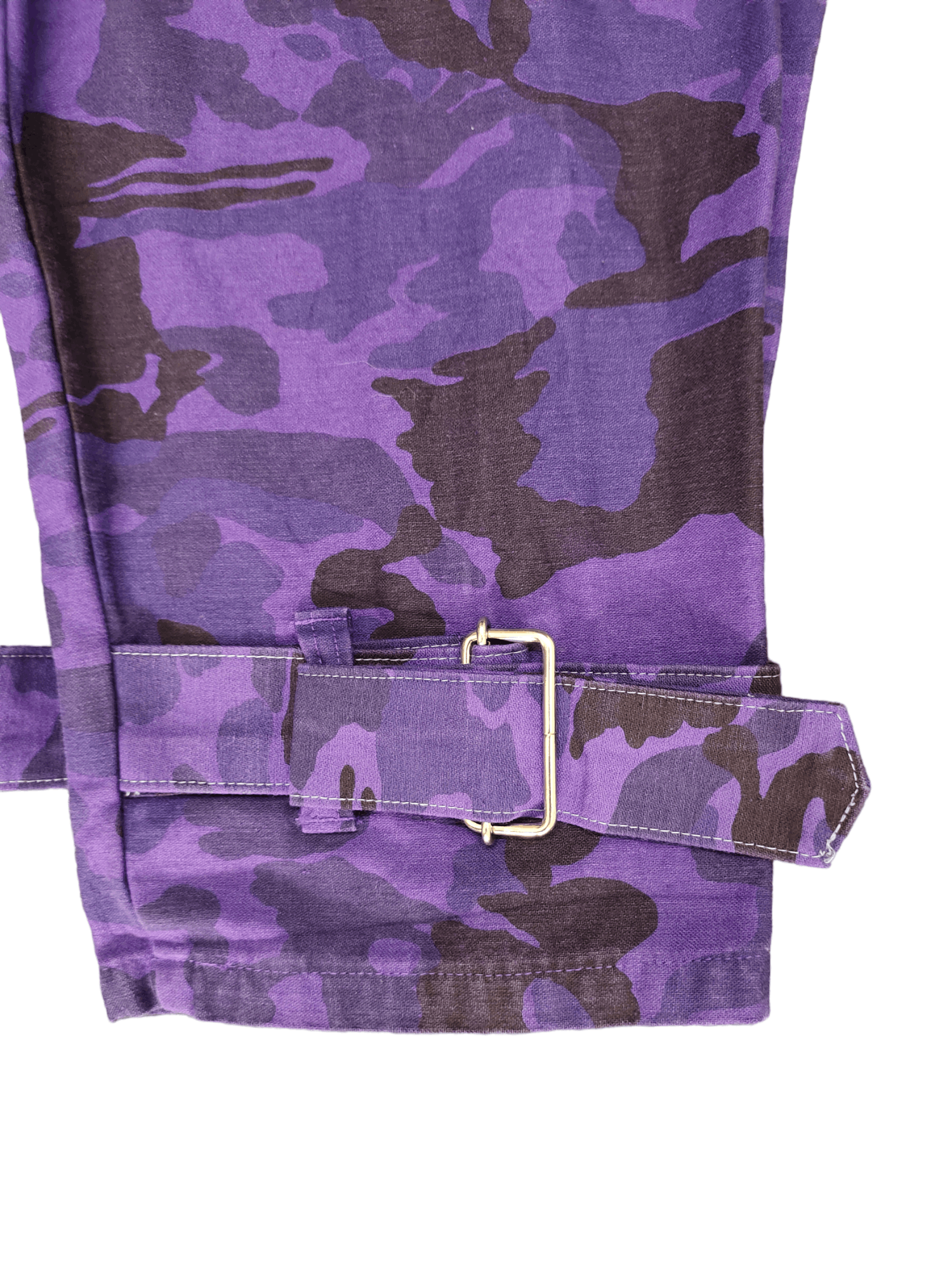Seditionaries Japanese Brand 1409 Bondage Zipper Camo Fatigue Cropped Size US 29 - 6 Thumbnail
