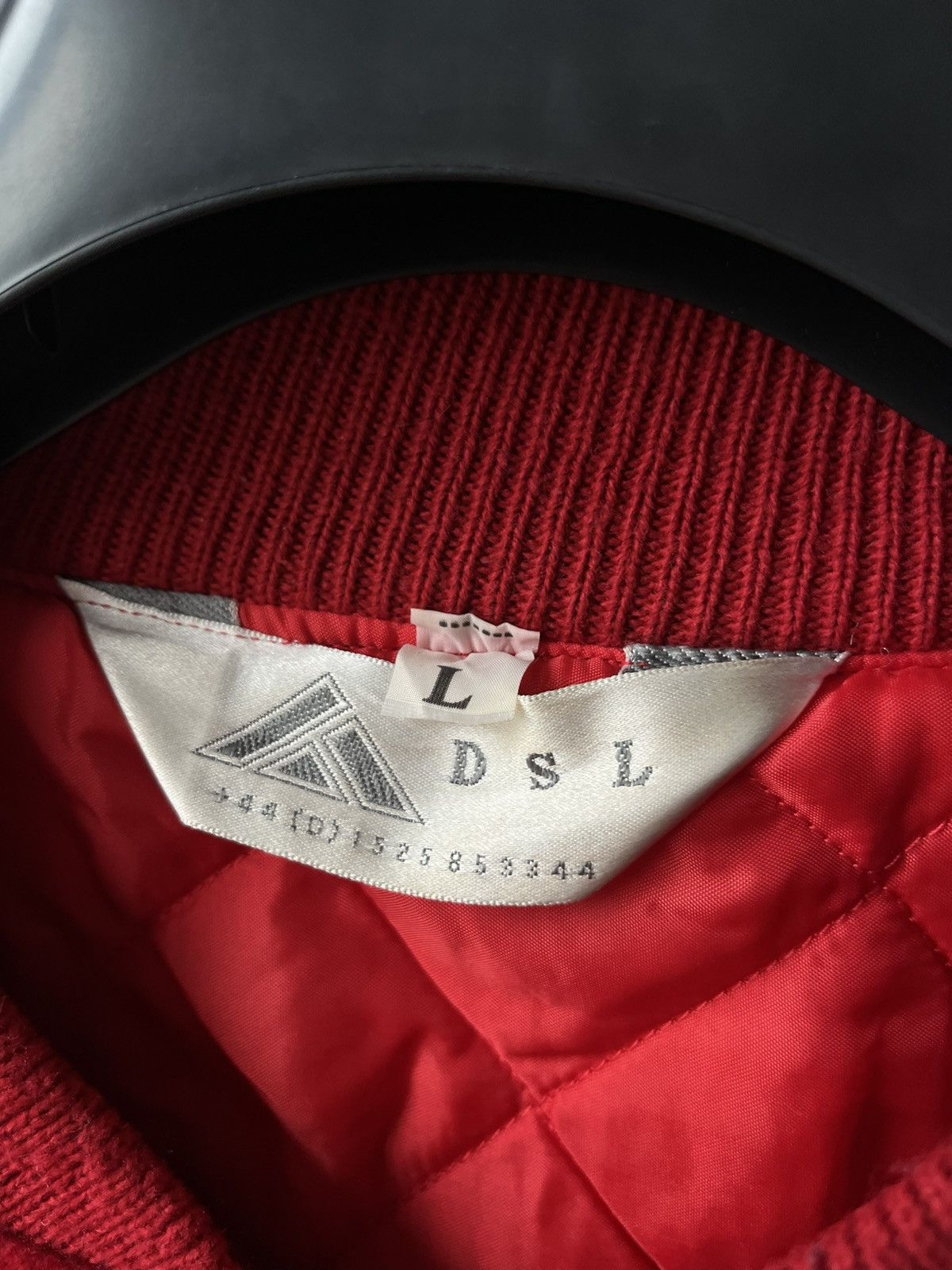 Coca Cola Vintage 90s Coca Cola Enjoy It Wool Red Bomber Jacket Rare Size US L / EU 52-54 / 3 - 12 Thumbnail