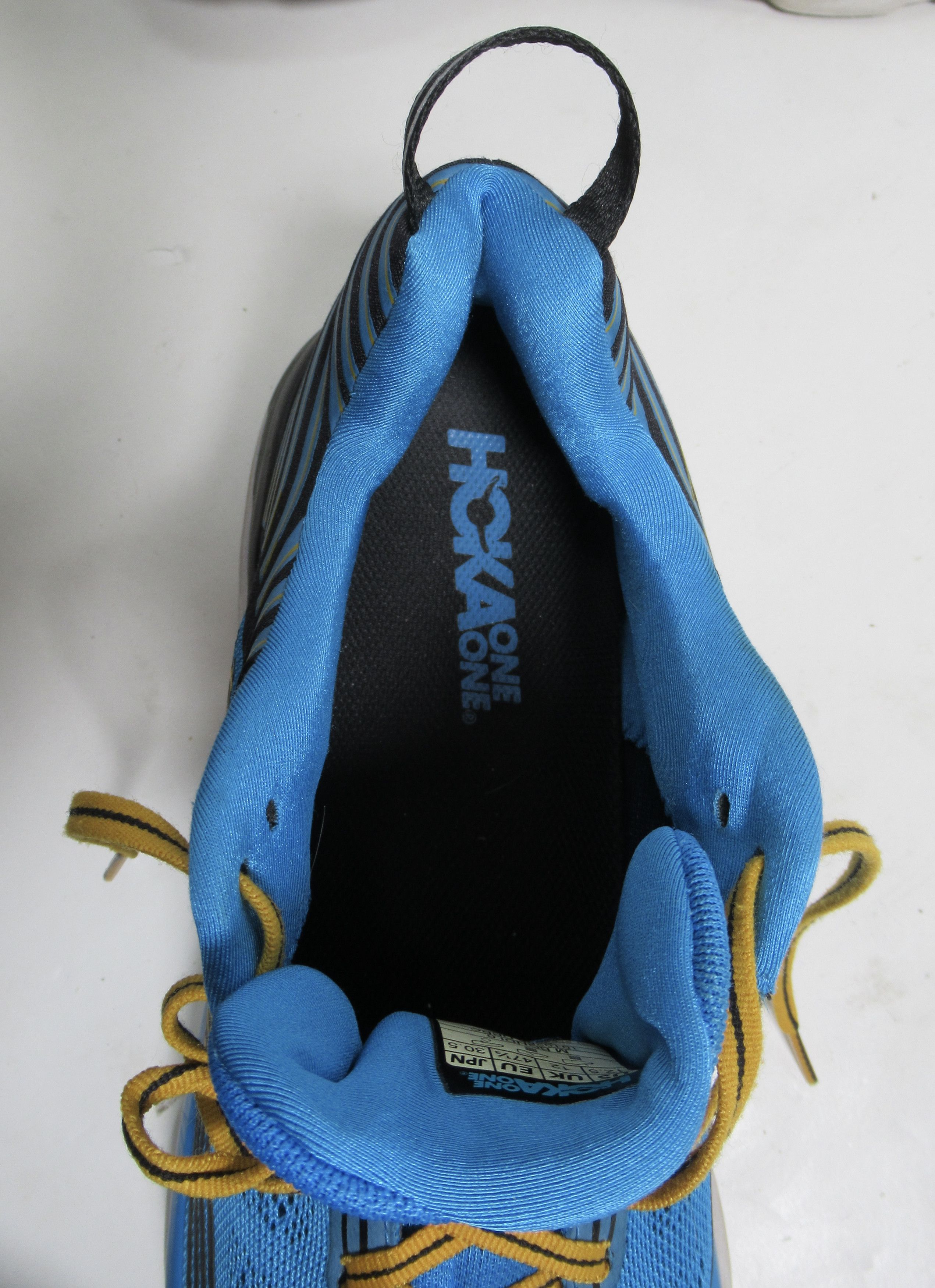 Hoka Hoka Bondi 6 Running Sneakers Dresden Blue Black 1019269 Size US 12.5 / EU 45-46 - 12 Thumbnail