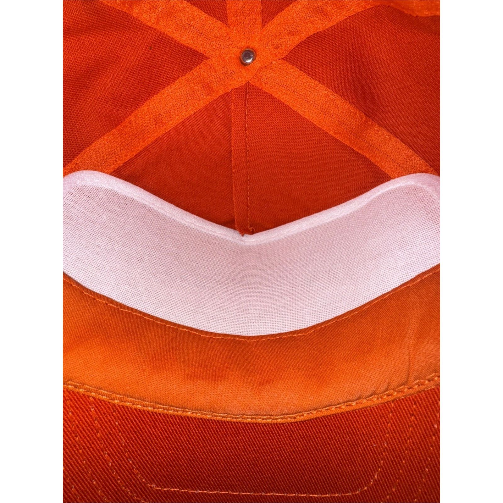 Vintage Vintage 80s 90s Race Marshal Run Snapback Hat Orange Size ONE SIZE - 4 Thumbnail