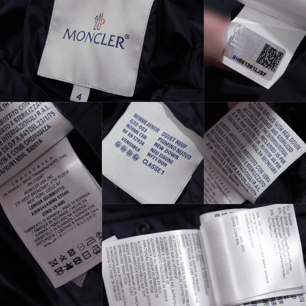 Moncler Lenoir Reversible Goose Down Jacket Size US XL / EU 56 / 4 - 17 Thumbnail