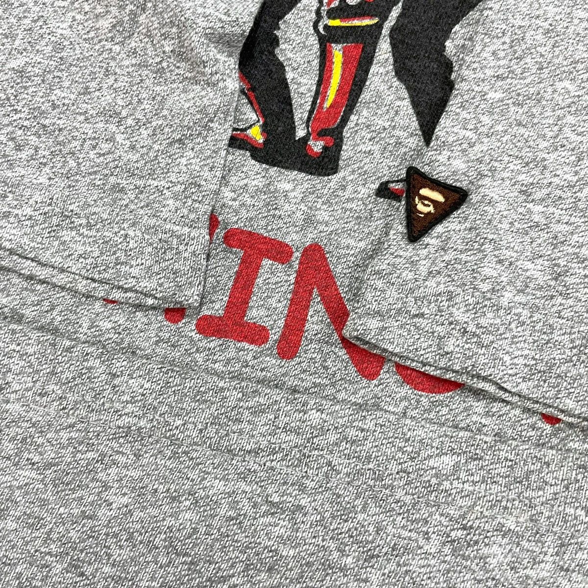 Bape Bape Grey Rayon Tee Size US M / EU 48-50 / 2 - 4 Thumbnail