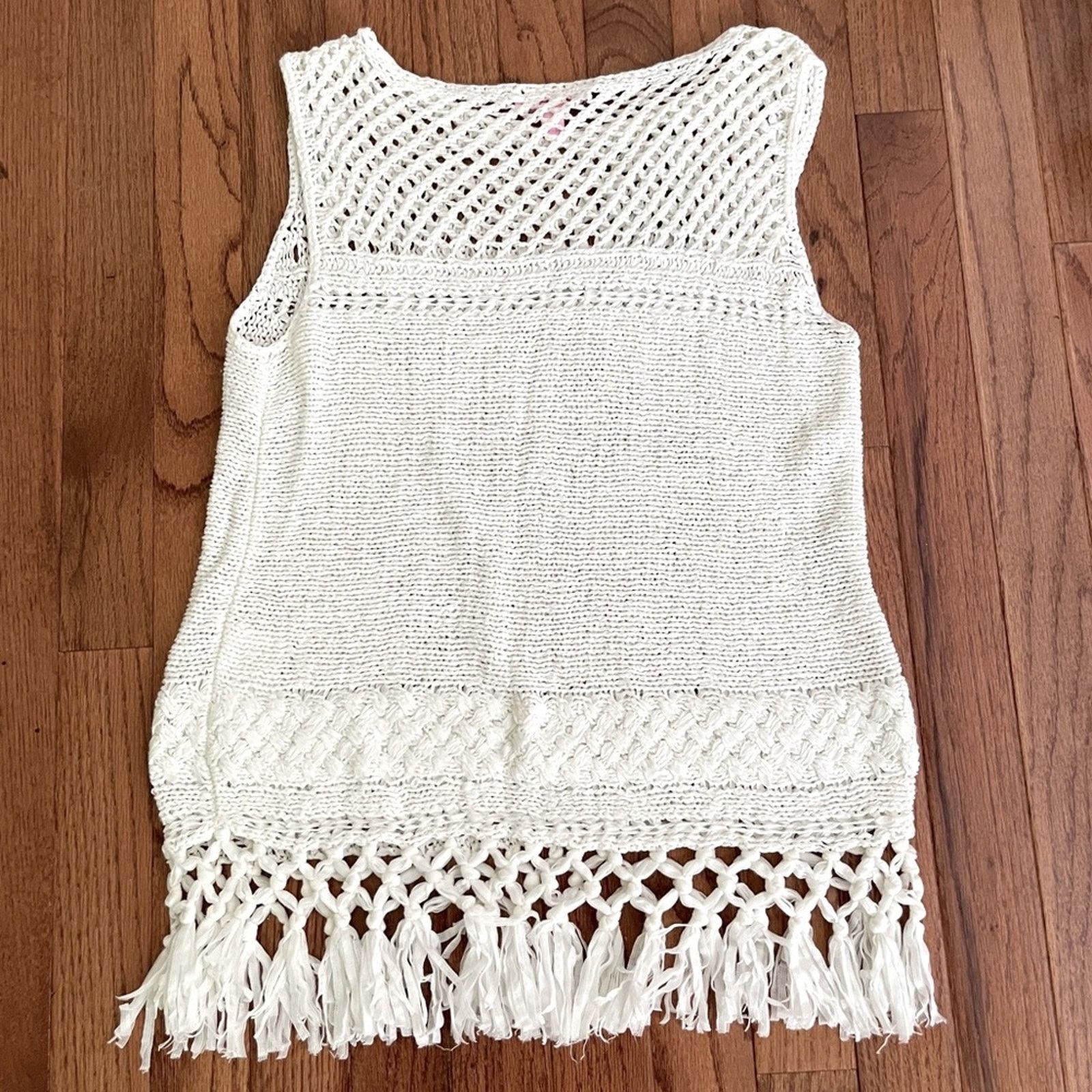 Lilly Pulitzer Lilly Pulitzer Limon Sleeveless Sweater Size S / US 4 / IT 40 - 6 Thumbnail