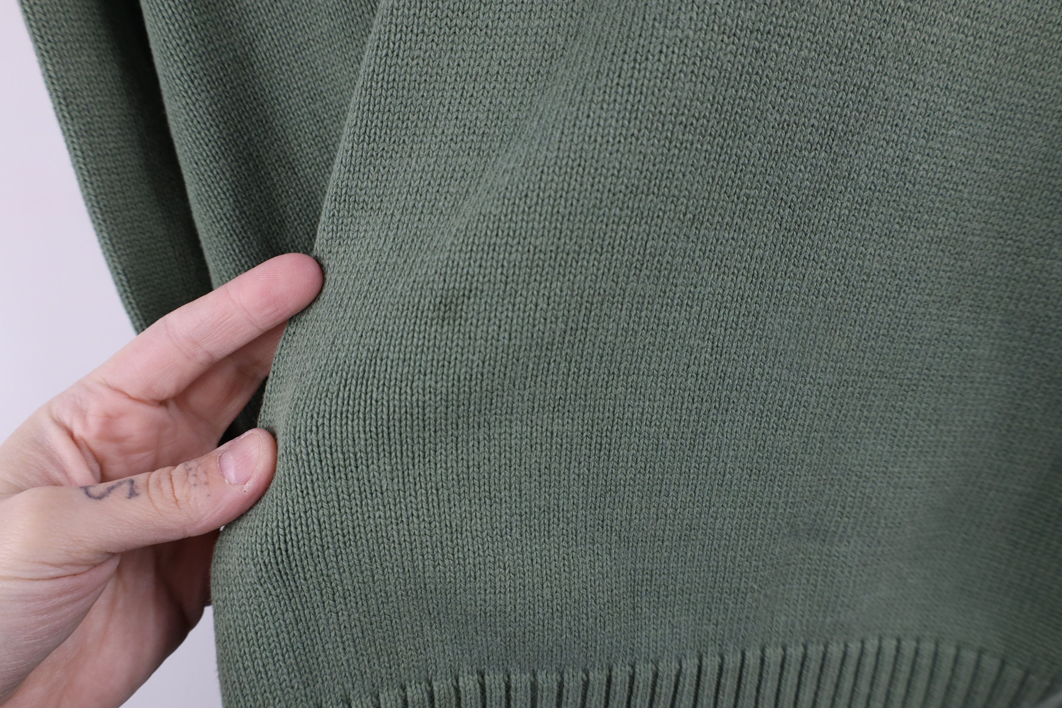 Brooks Brothers × Vintage Vintage 70s 80s Brooks Brothers Blank Cotton Knit Sweater Size US S / EU 44-46 / 1 - 5 Thumbnail