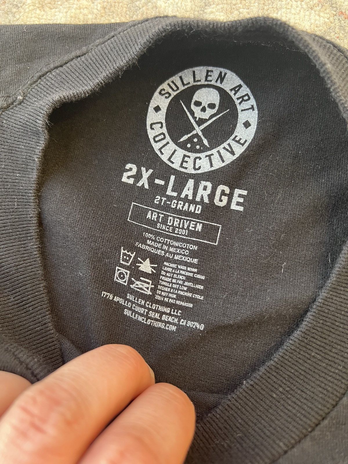 Japanese Brand Sullen Art Collective Down With The Dark Side Tee Size US XXL / EU 58 / 5 - 5 Thumbnail