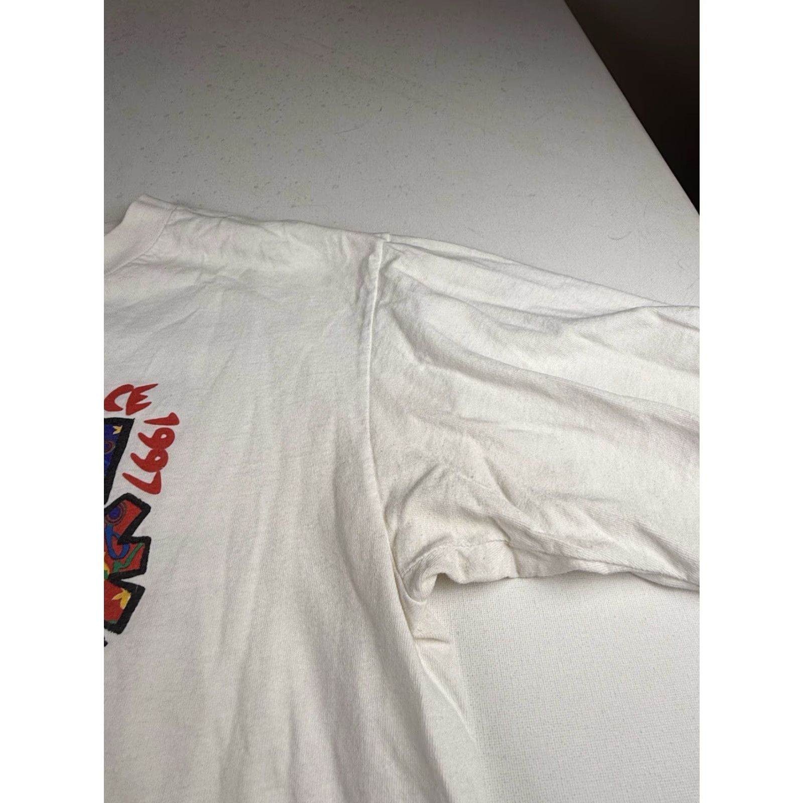 Vintage VINTAGE Coors Light Lobster Race South Carolina Shirt T-Shirt Large L White Mens Size US L / EU 52-54 / 3 - 6 Thumbnail