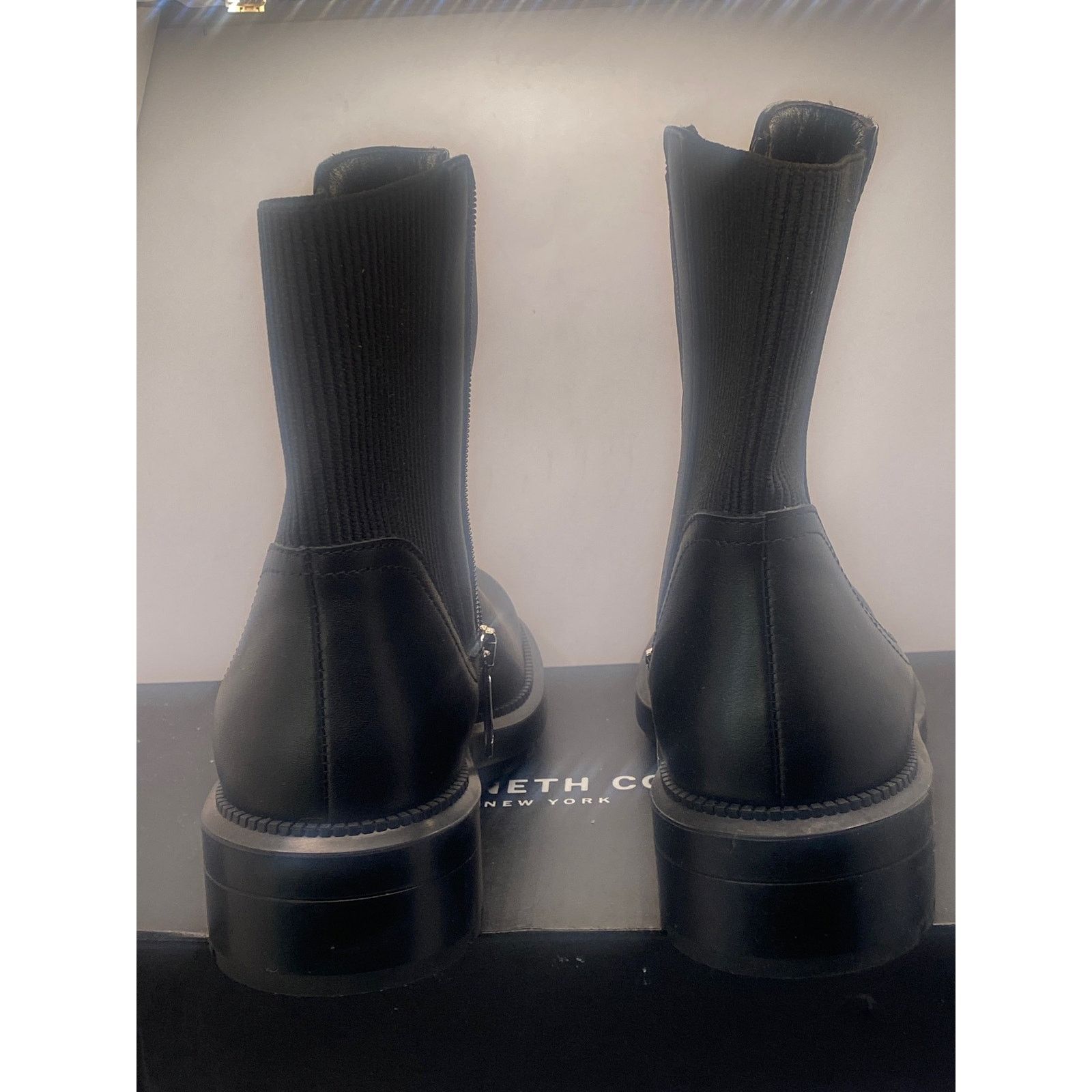 Aquatalia Aquatalia Boots Women 7, Lauda Black Leather Size US 7 / IT 37 - 3 Thumbnail
