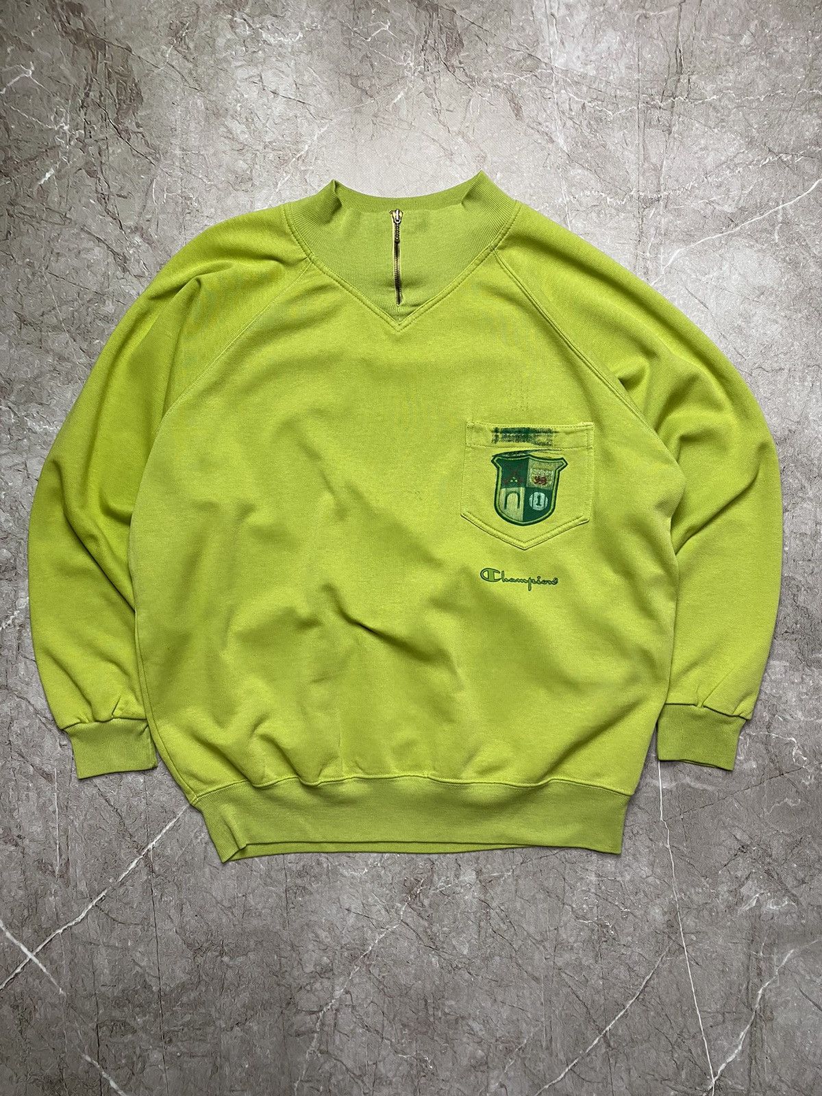 Champion × Vintage Vintage champion Made In USA Sweatshirt Size US XL / EU 56 / 4 - 1 Thumbnail