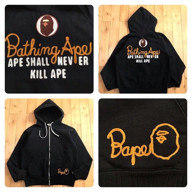 Bape 🔥Vintage🔥 BAPE Champion embroidered zip hoodie a bathing ape Size US S / EU 44-46 / 1 - 1 Thumbnail