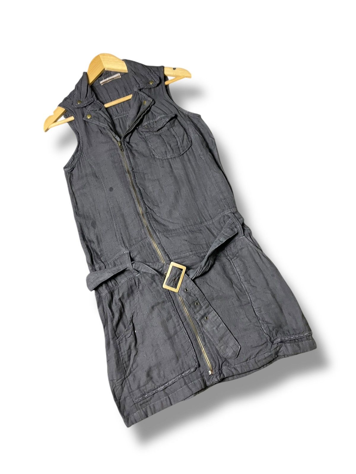 Japanese Brand × Vintage BROCCOLI Japanese Brand Sleeveless Jacket (81) Size XXS / US 00 / IT 34 - 5 Thumbnail