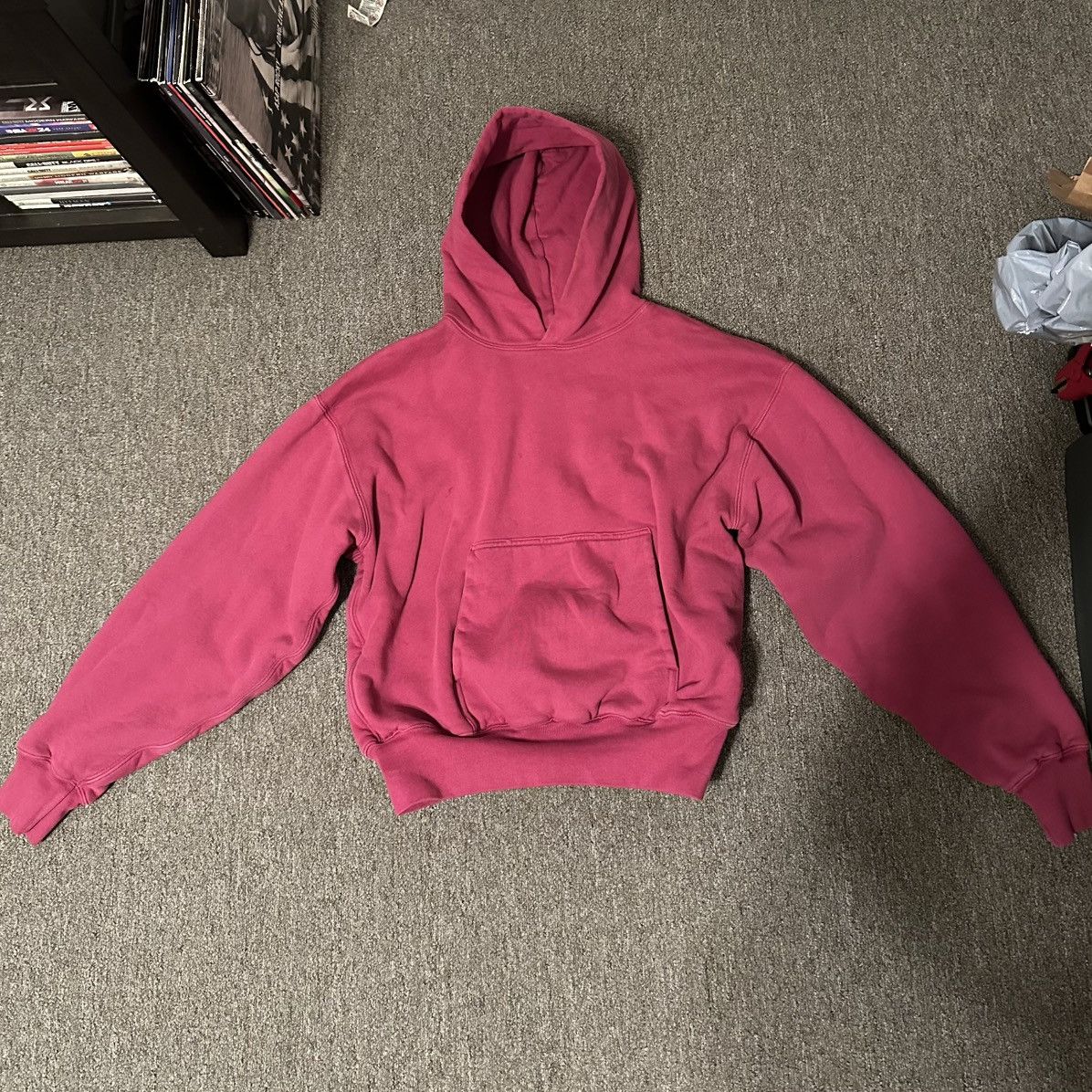 Yeezy Double Layered Hoodie | Grailed