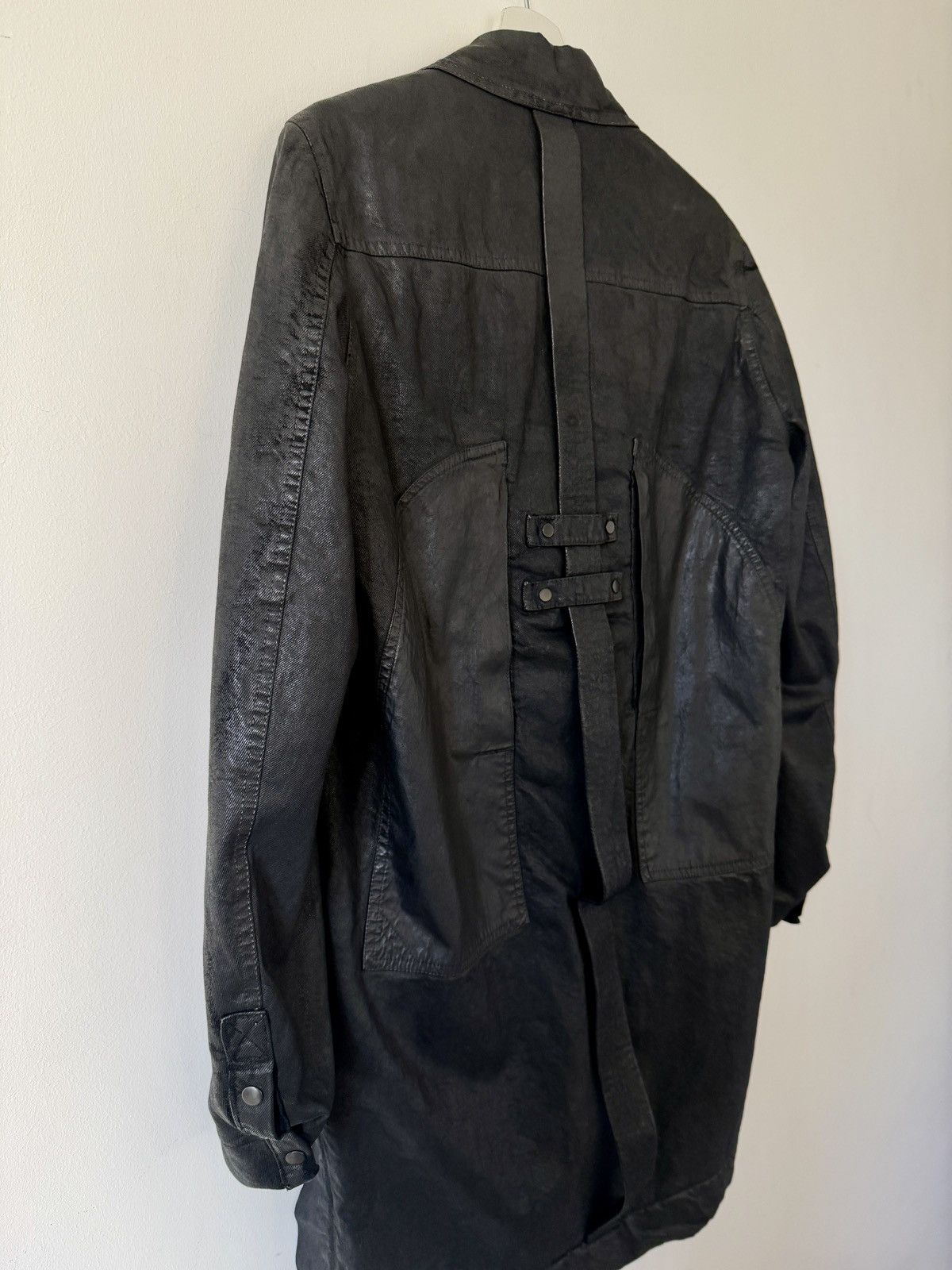 Rick Owens Drkshdw ARCHIVE FW15 Rick Owens DRKSHDW Wax combo jacket + Bag Size US S / EU 44-46 / 1 - 3 Thumbnail