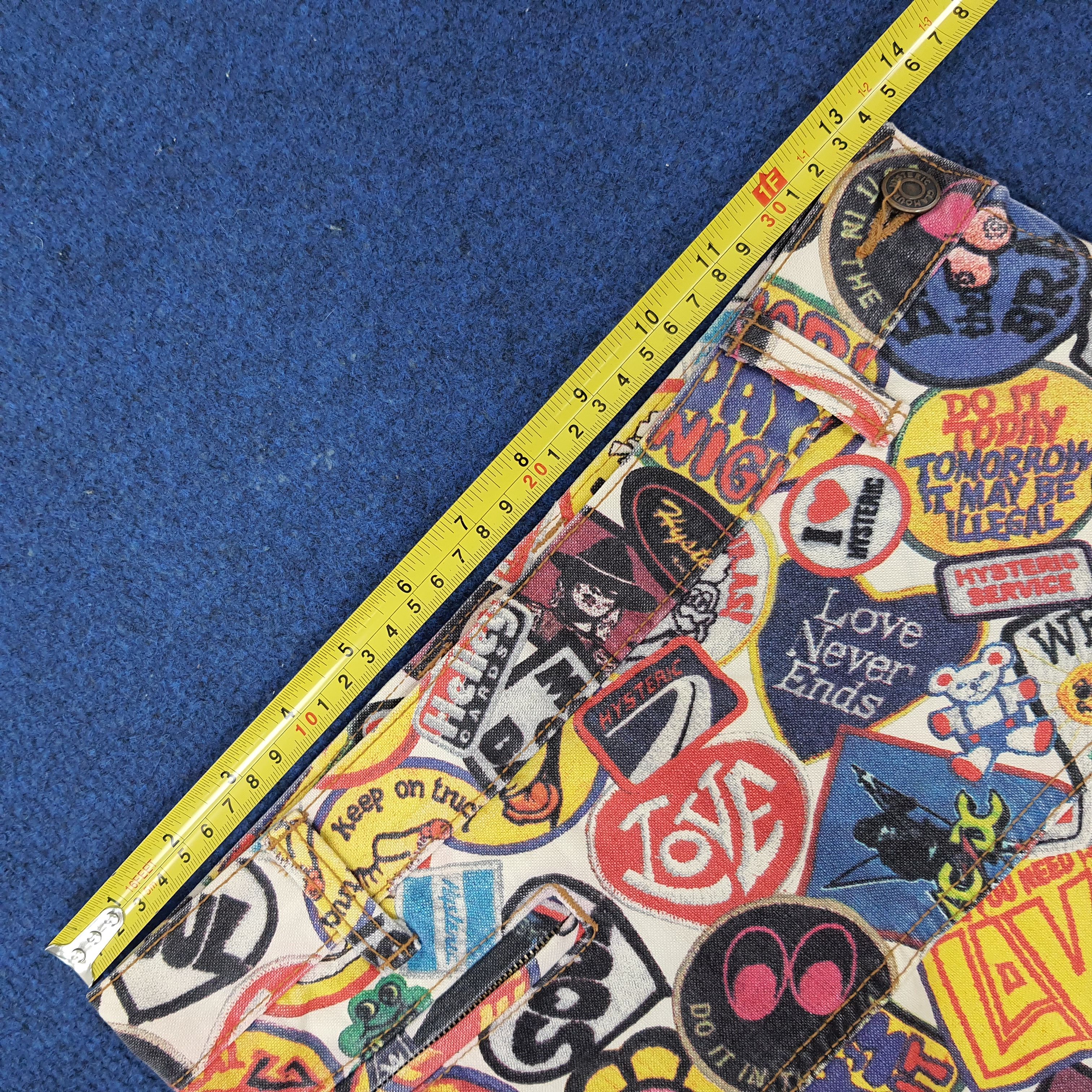 Hysteric Glamour Vintage Hysteric Glamour Fullprint Japan Brand Skirt C235N15 Size 26" / US 2 / IT 38 - 13 Thumbnail