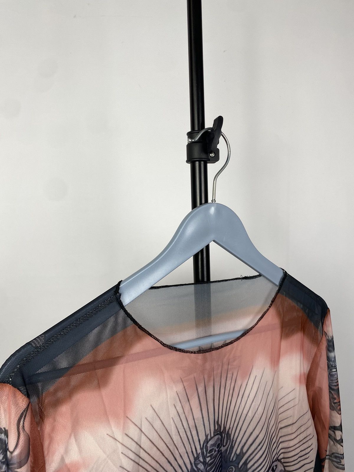 Designer × Japanese Brand Save The Queen Jean Paul Gaultier Style Mesh Top Blouses Size M / US 6-8 / IT 42-44 - 4 Thumbnail