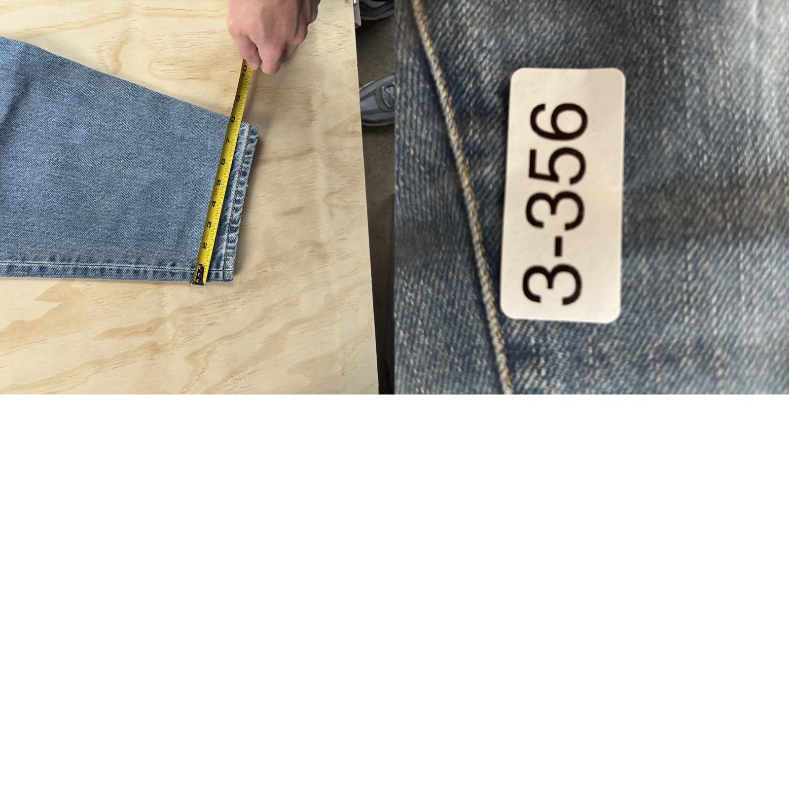 Levi's Levi's 550 Jeans Mens 33x27 Blue Medium Wash Denim Relaxed Tapered Leg Pants Size US 33 - 8 Thumbnail
