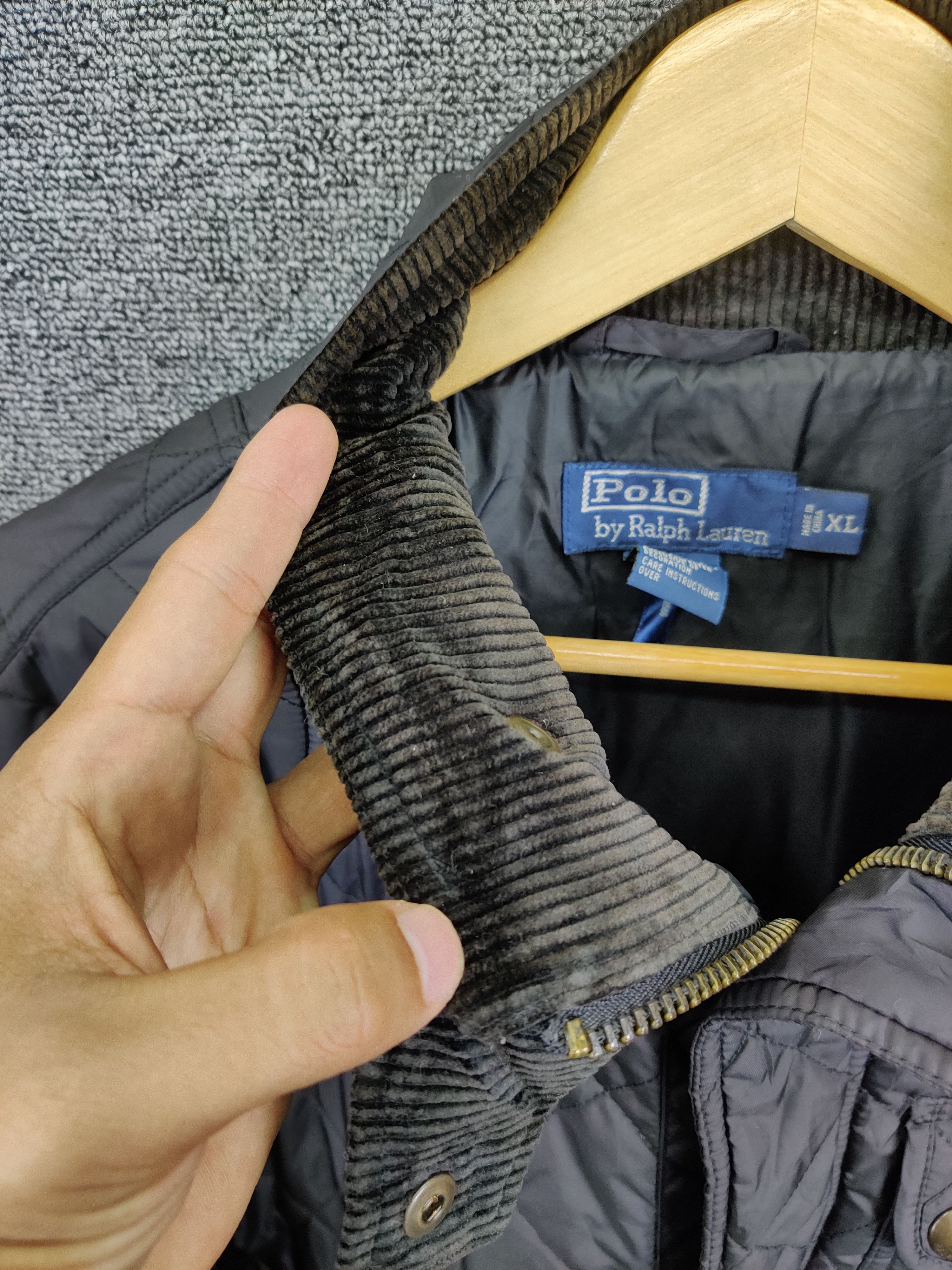 Polo Ralph Lauren Vintage Polo Ralph Lauren Quilted Jacket Size US XL / EU 56 / 4 - 11 Thumbnail