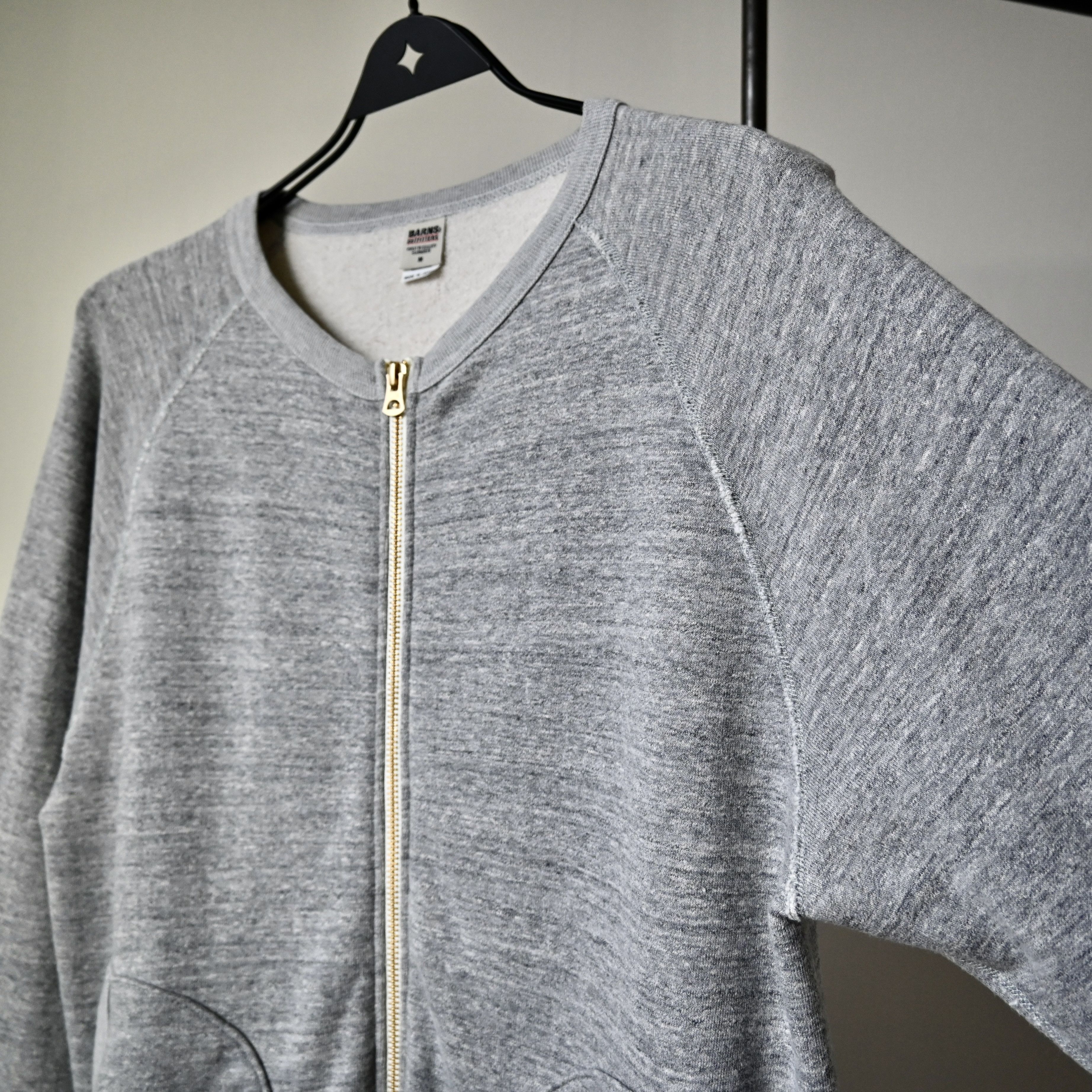BARNS OUTFITTERS BARNS OUTFITTERS loopwheeled zip sweatshirt, made in Japan Size US M / EU 48-50 / 2 - 6 Thumbnail