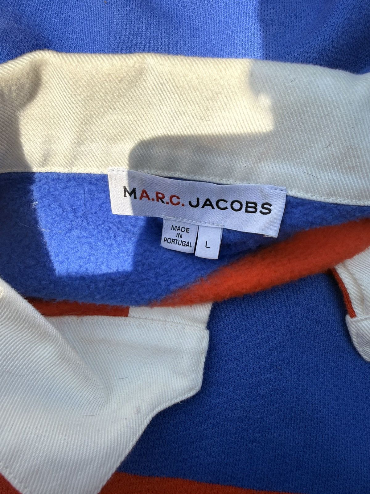 A.P.C. APC Marc Jacobs Rugby Polo Size US L / EU 52-54 / 3 - 2 Thumbnail
