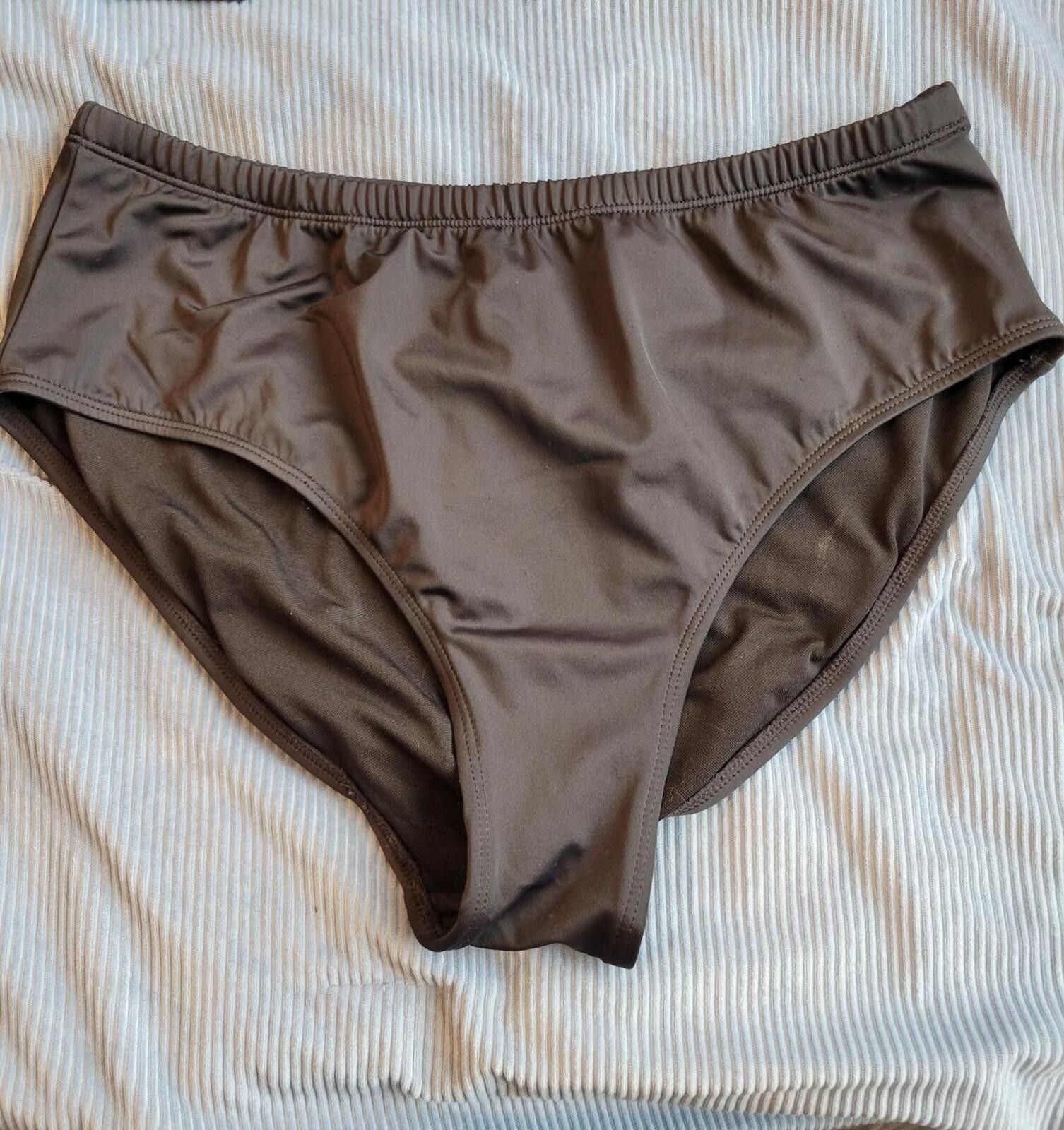 Other Black Nylon Spandex High Waist Bikini Bottoms Size 18W Size ONE SIZE - 1 Thumbnail