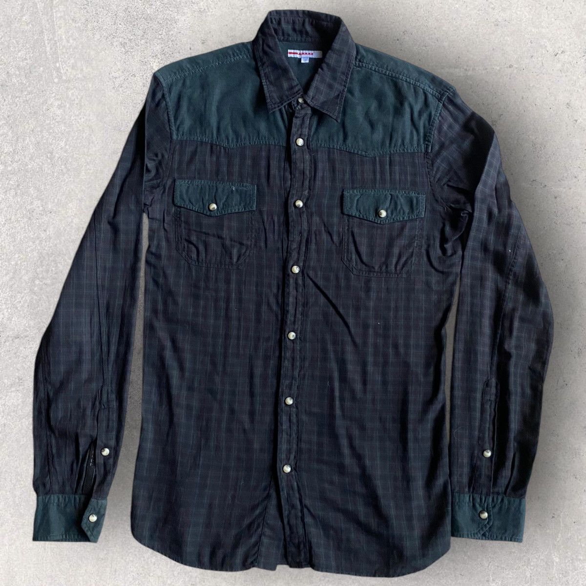 Prada AW2006 Western Plaid Shirt Size US S / EU 44-46 / 1 - 2 Thumbnail
