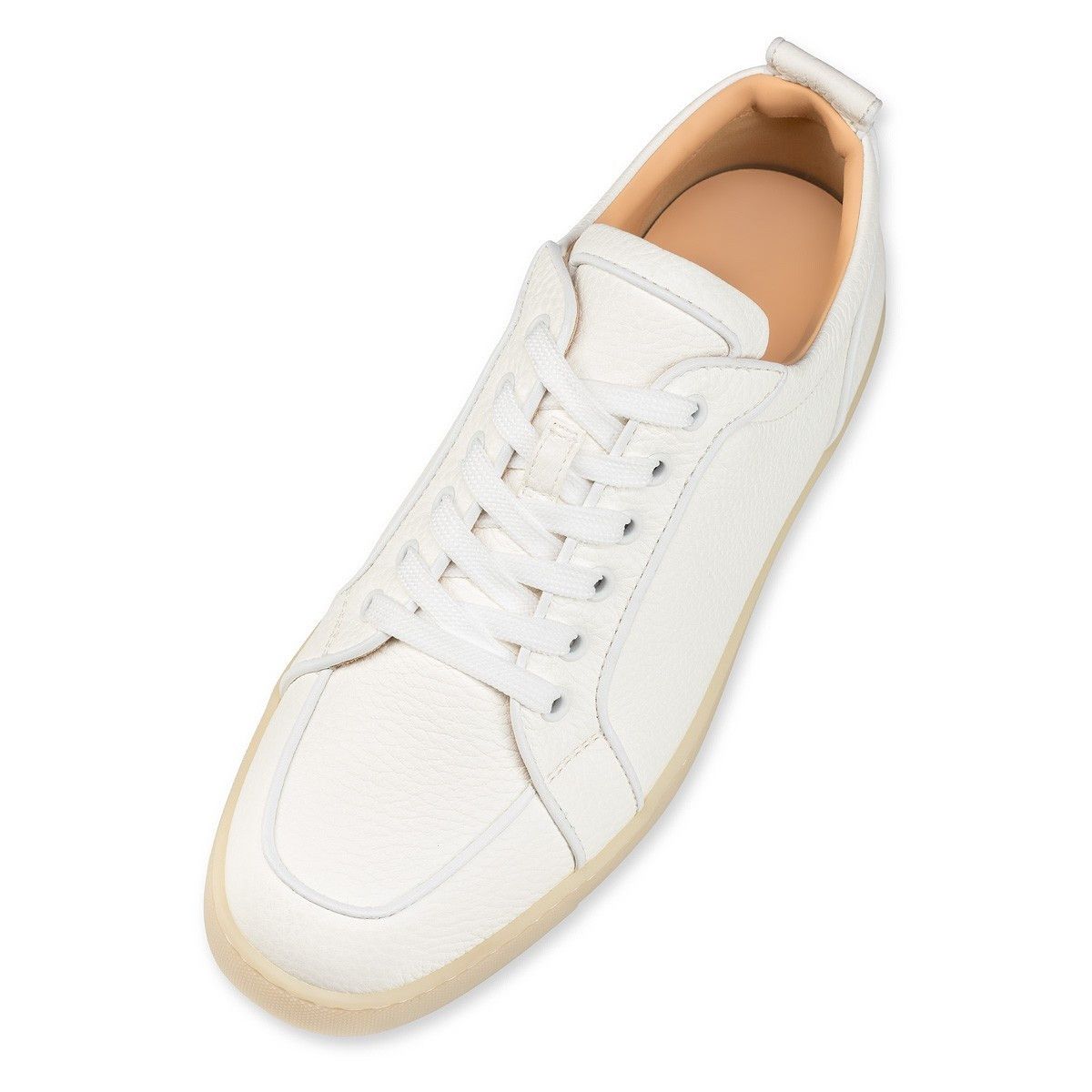 Christian Louboutin o1s1wg110924 Rantulow Orlato Low Top Sneaker in White Size US 8 / EU 41 - 3 Thumbnail