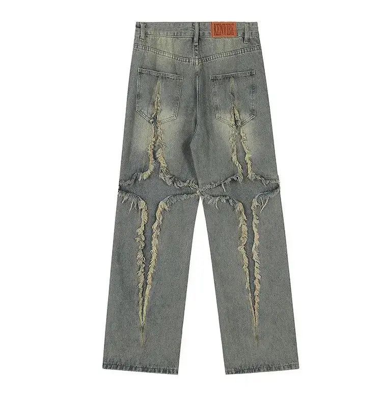 Japanese Brand × Jean Washed Vintage Hip Hop Retro Jeans Pants Y2k Size US 32 / EU 48 - 2 Thumbnail
