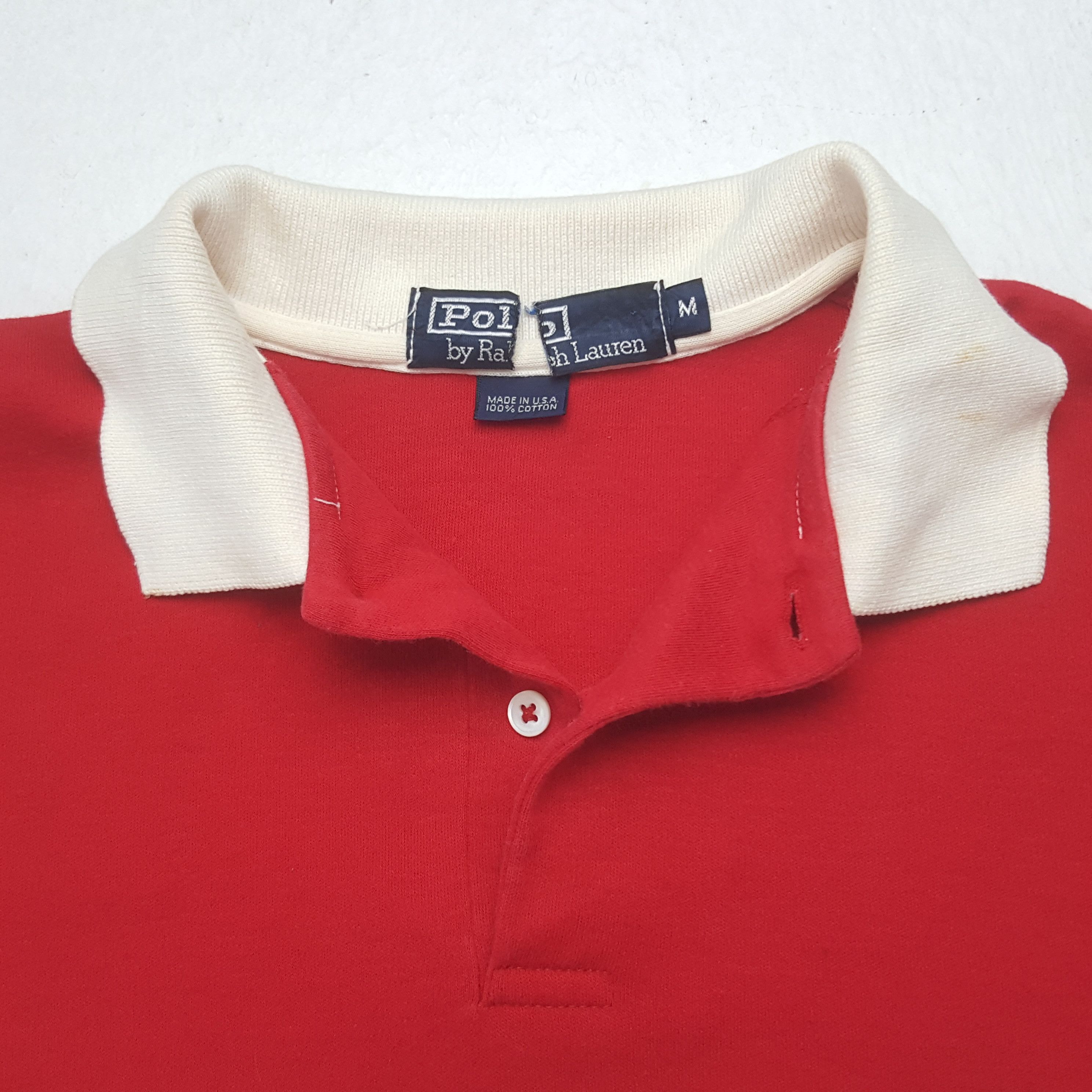 Polo Ralph Lauren Vintage Polo Ralph Lauren Polo Stadium Polos Shirt Size US L / EU 52-54 / 3 - 4 Thumbnail