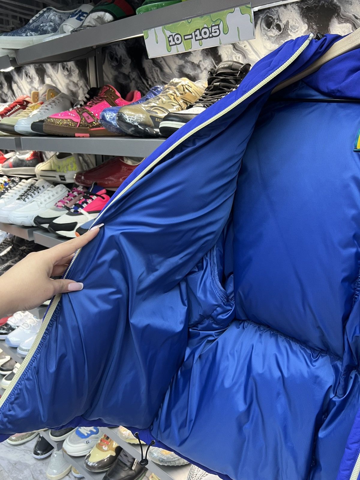 Gucci Gucci x Adidas Blue Puffer Jacket Size US M / EU 48-50 / 2 - 9 Thumbnail