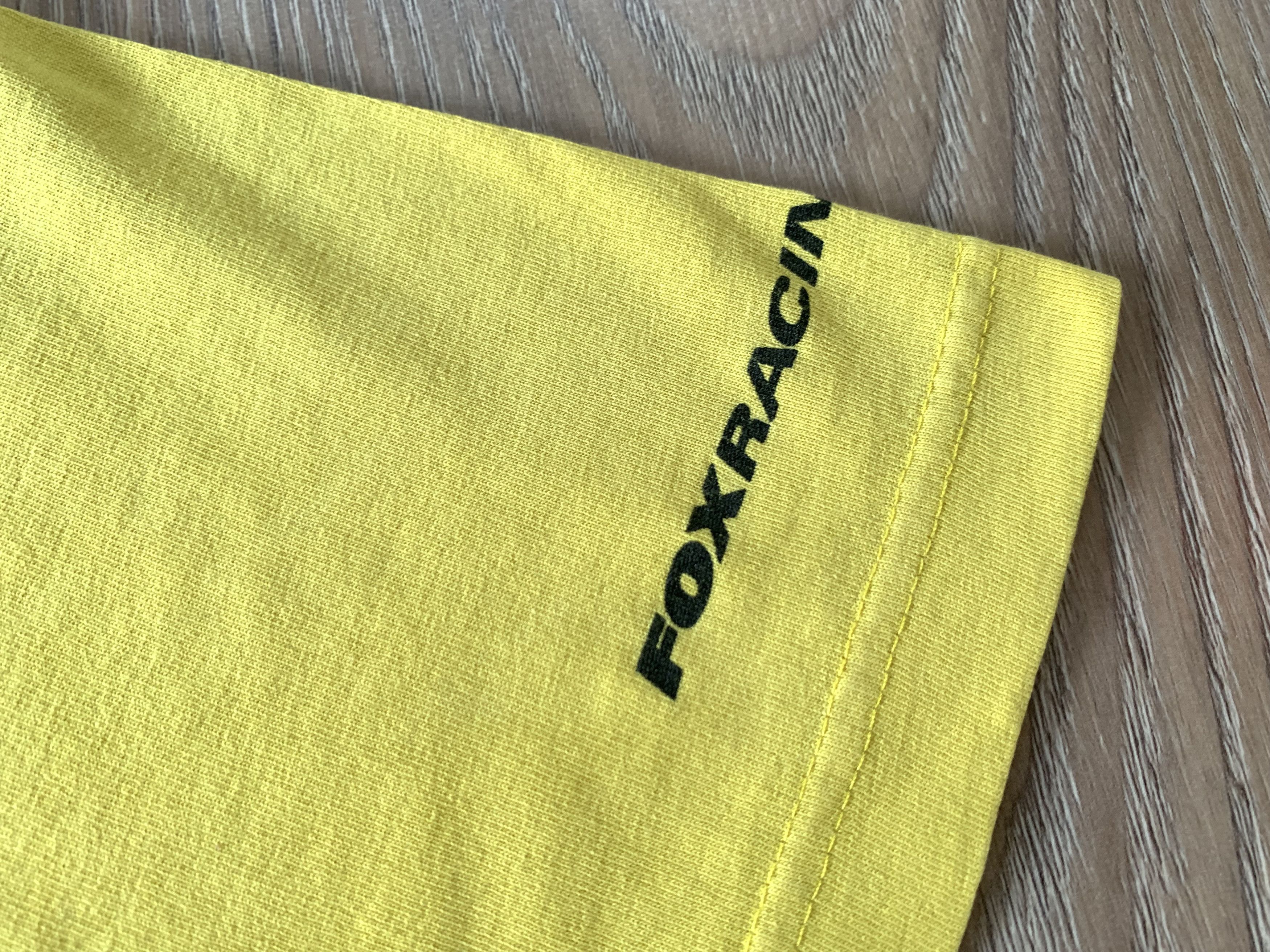 Fox Racing Vintage Fox Racing Yellow Cotton Print T Shirt Size US M / EU 48-50 / 2 - 6 Thumbnail