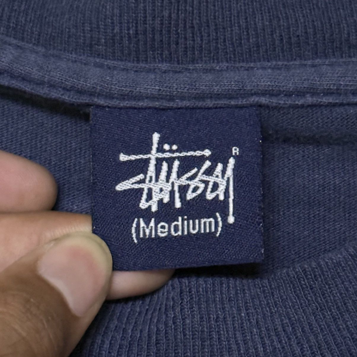 Stussy Vintage Stussy Big Logo Long Sleeve T Shirt Size US M / EU 48-50 / 2 - 5 Thumbnail