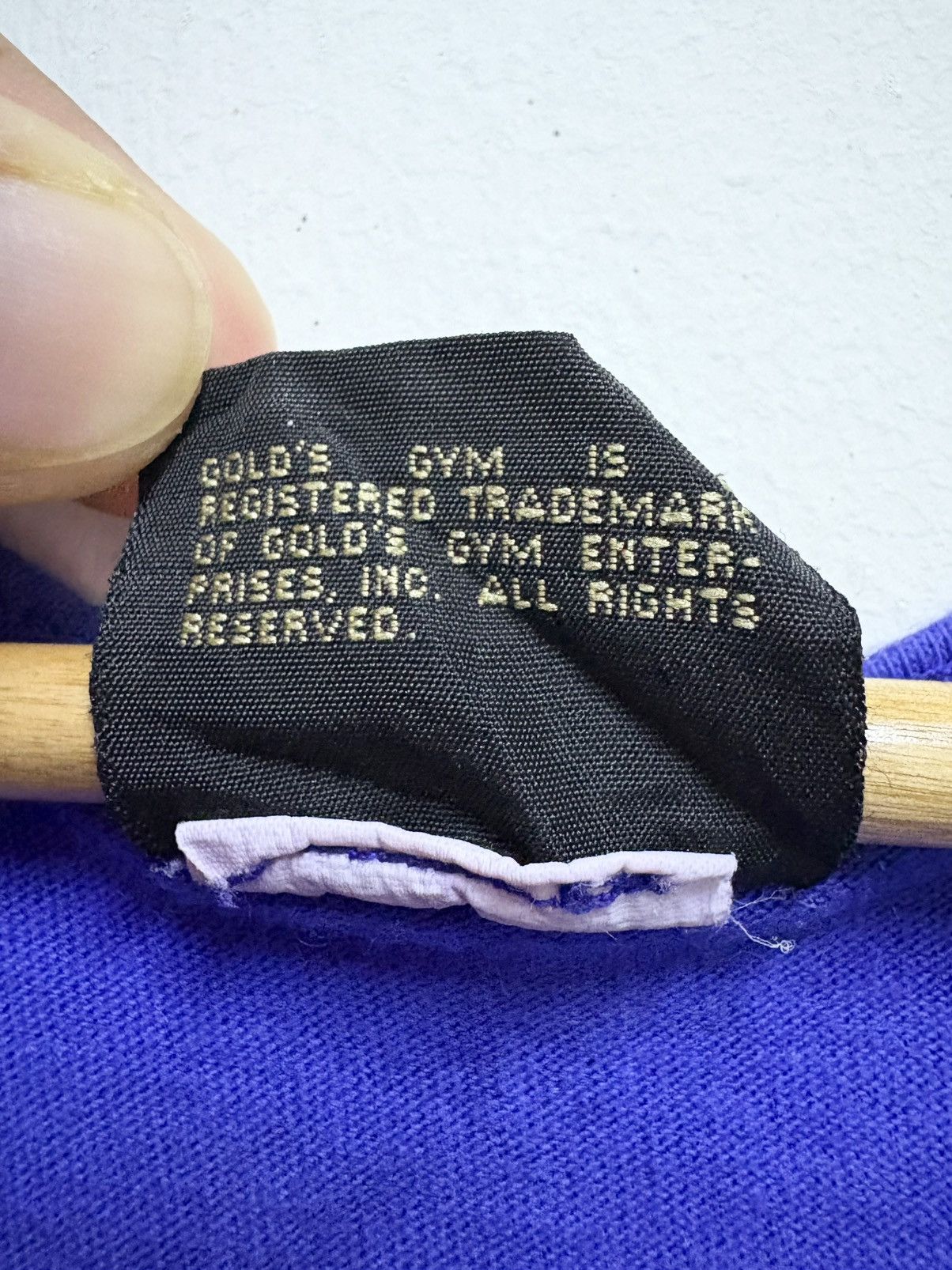 Vintage Vintage 90's Golds Gym - Fitness Equipment Tank Top Size US M / EU 48-50 / 2 - 7 Thumbnail