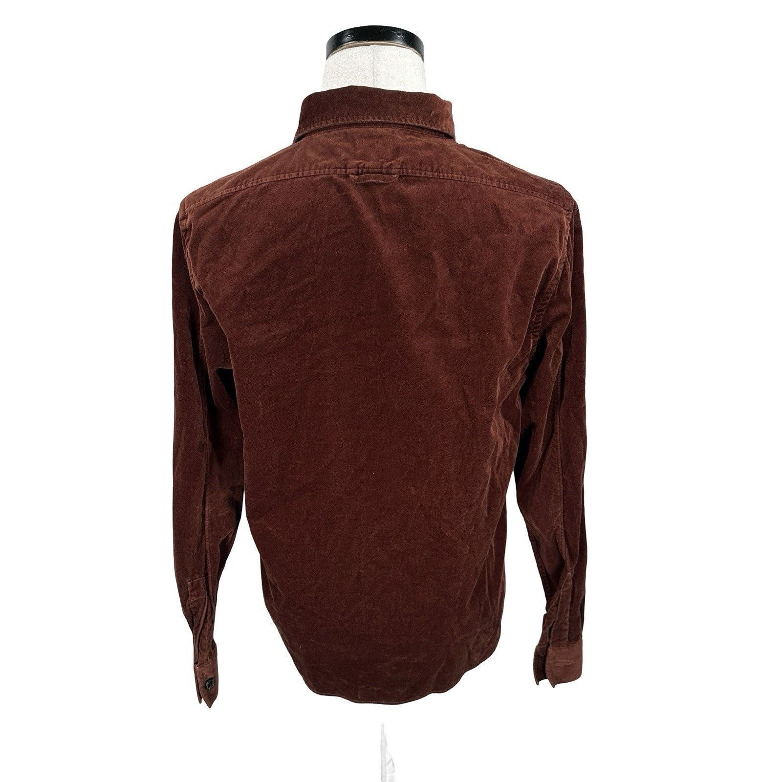 Other Todd Snyder Velvet Shirt Men’s Medium Brown Chest Pockets Size US M / EU 48-50 / 2 - 5 Thumbnail