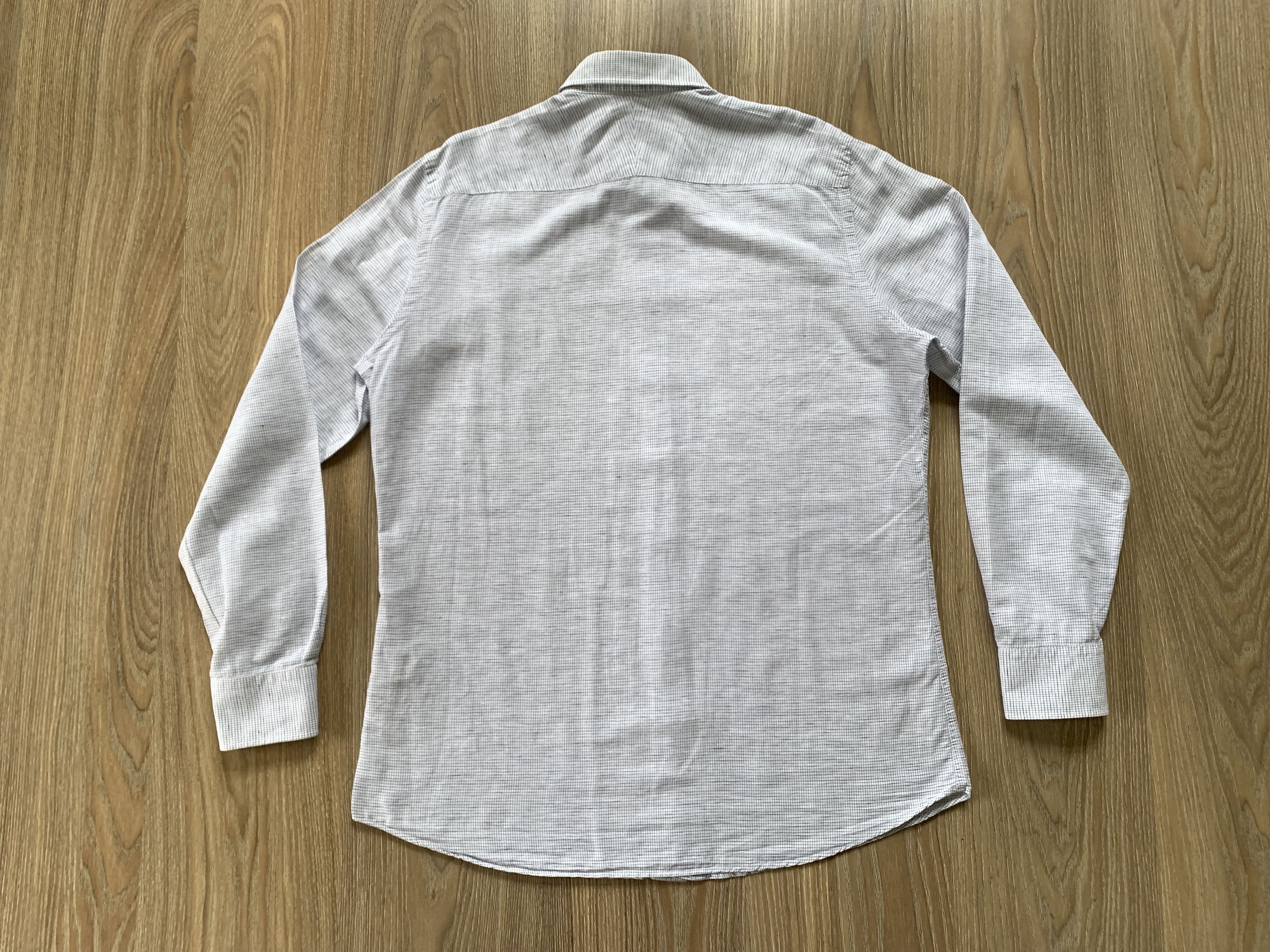 Hackett Hackett London Men's Linen Shirt Size US M / EU 48-50 / 2 - 3 Thumbnail