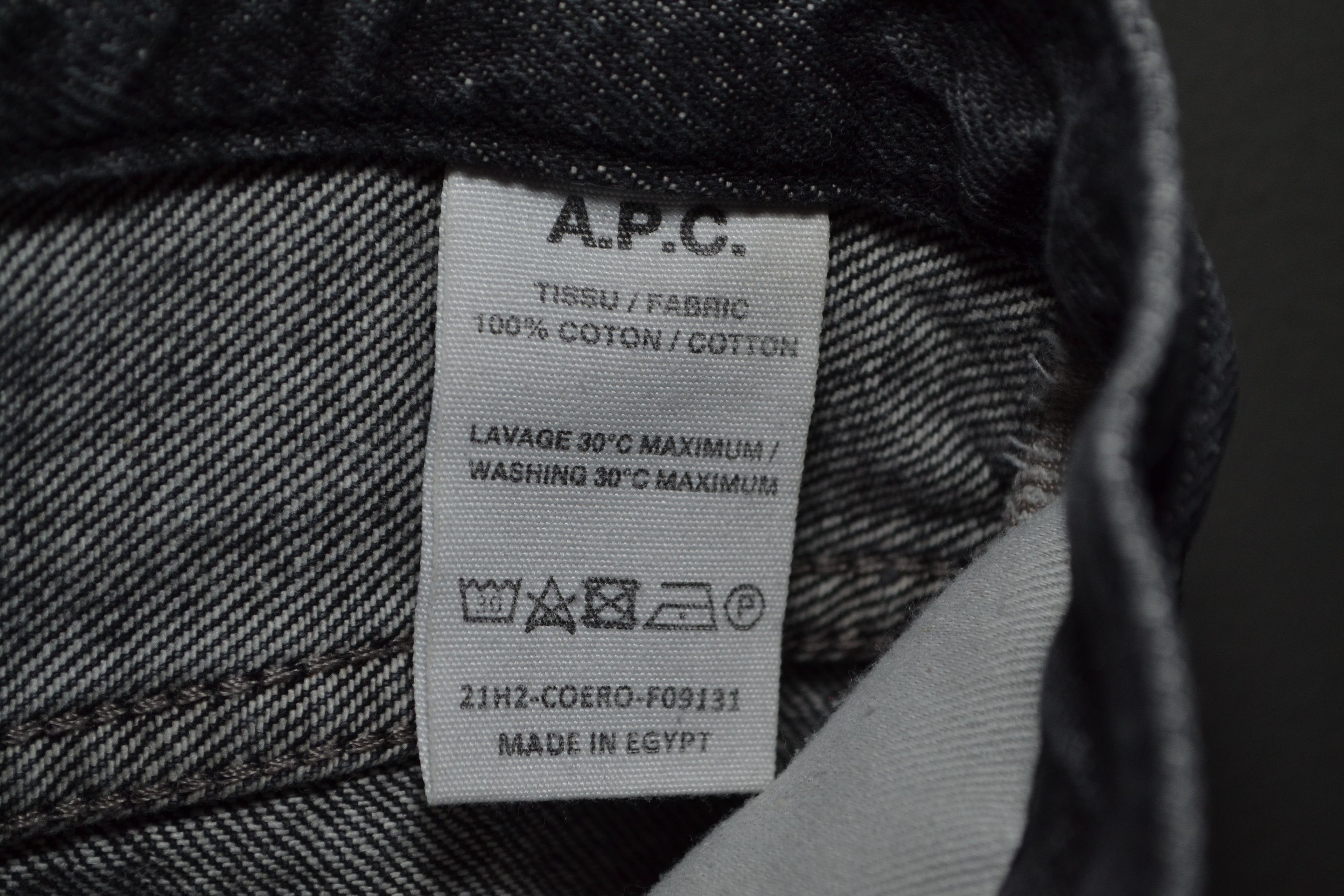 A.P.C. A.P.C. Jean New Sailor Jeans 27 Gray Denim Women Cropped Size 27" / US 4 / IT 40 - 9 Thumbnail