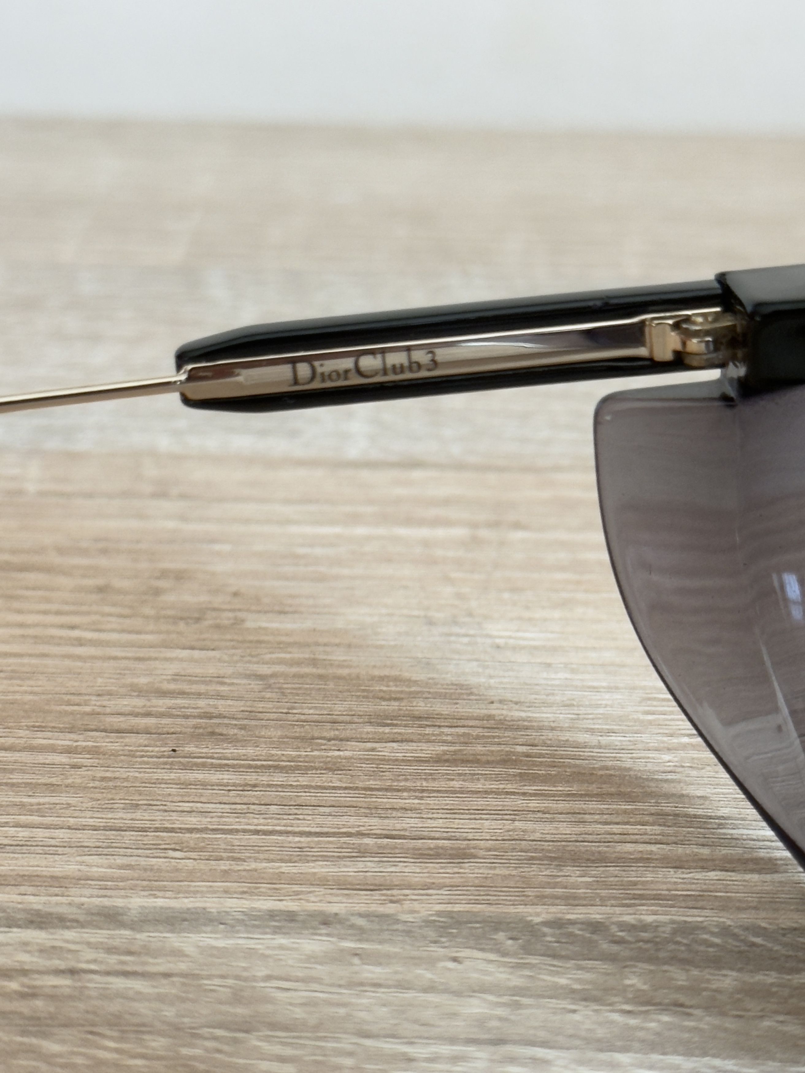 Dior 🔥 dior club 3 sunglasses black and gold frame skinny face Size ONE SIZE - 10 Thumbnail