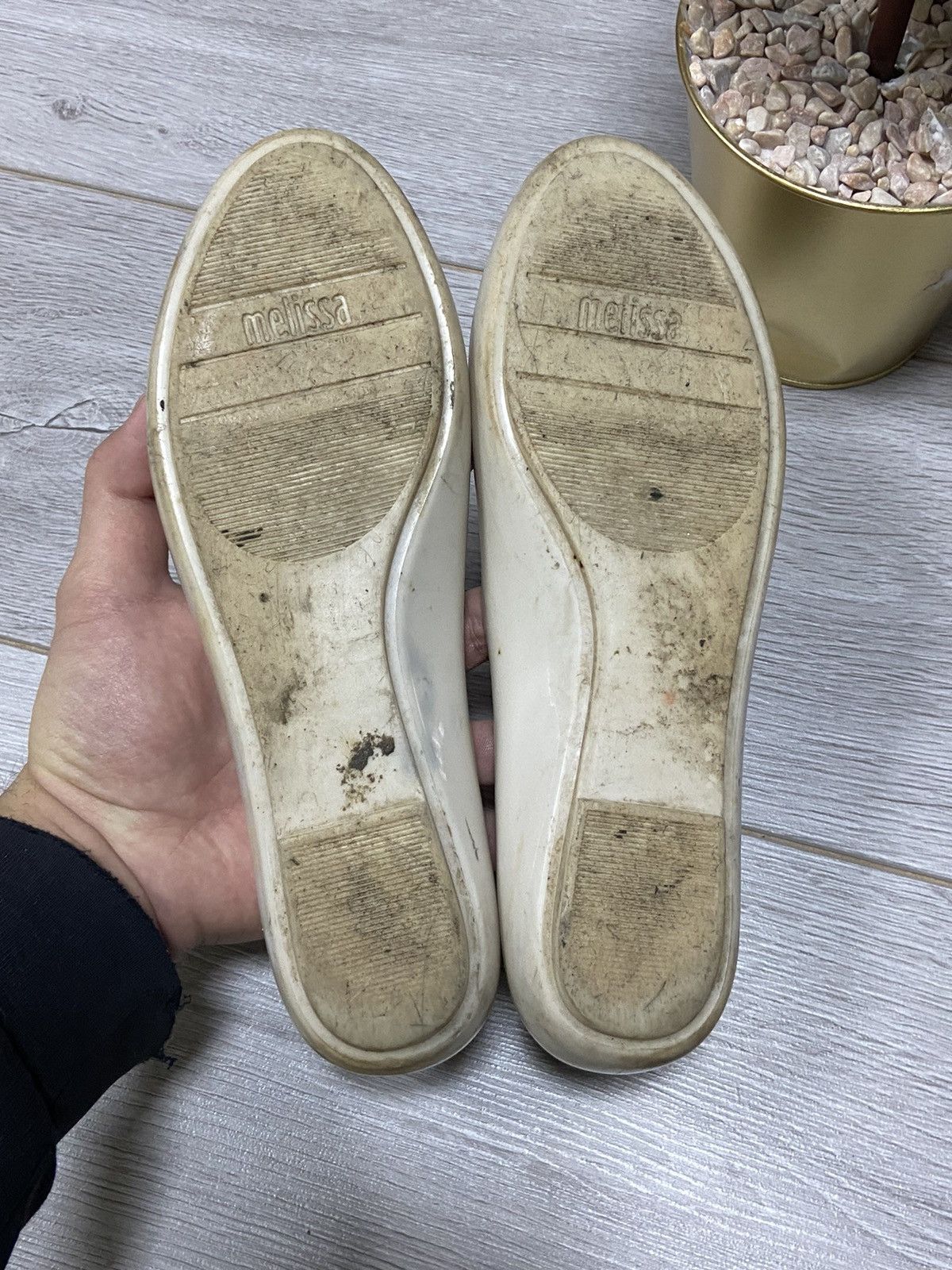 Melissa × Vivienne Westwood Vivienne Westwood x Melissa ballet flats big gold Orb Size US 7 / IT 37 - 11 Thumbnail