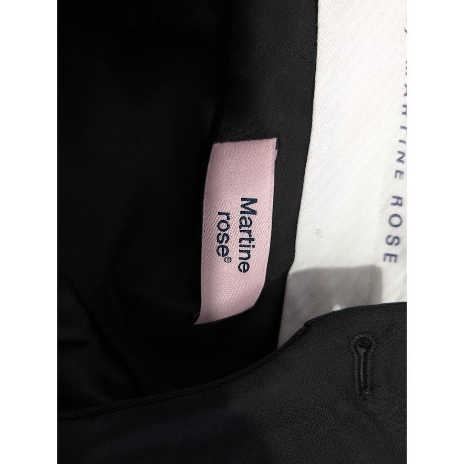 o1rshd1 Woven Bumster Tailored Trousers in Black