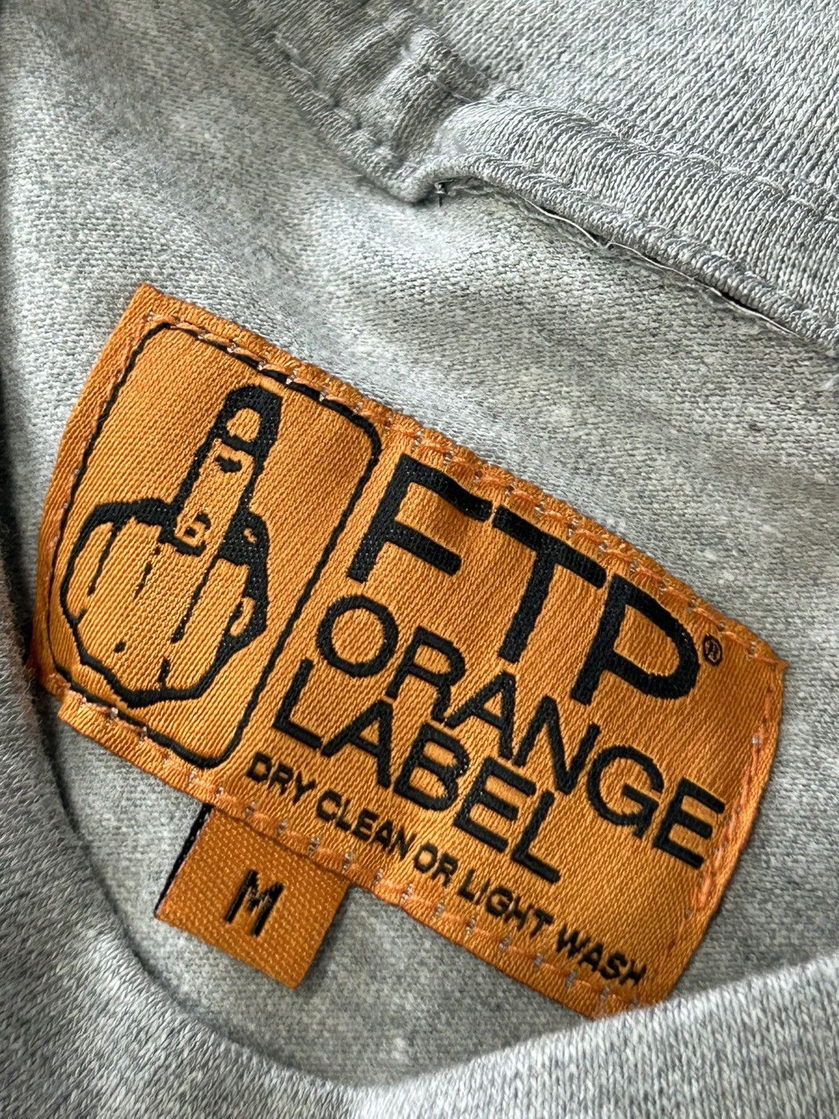 Fuck The Population FTP orange label TEE Size US M / EU 48-50 / 2 - 5 Thumbnail