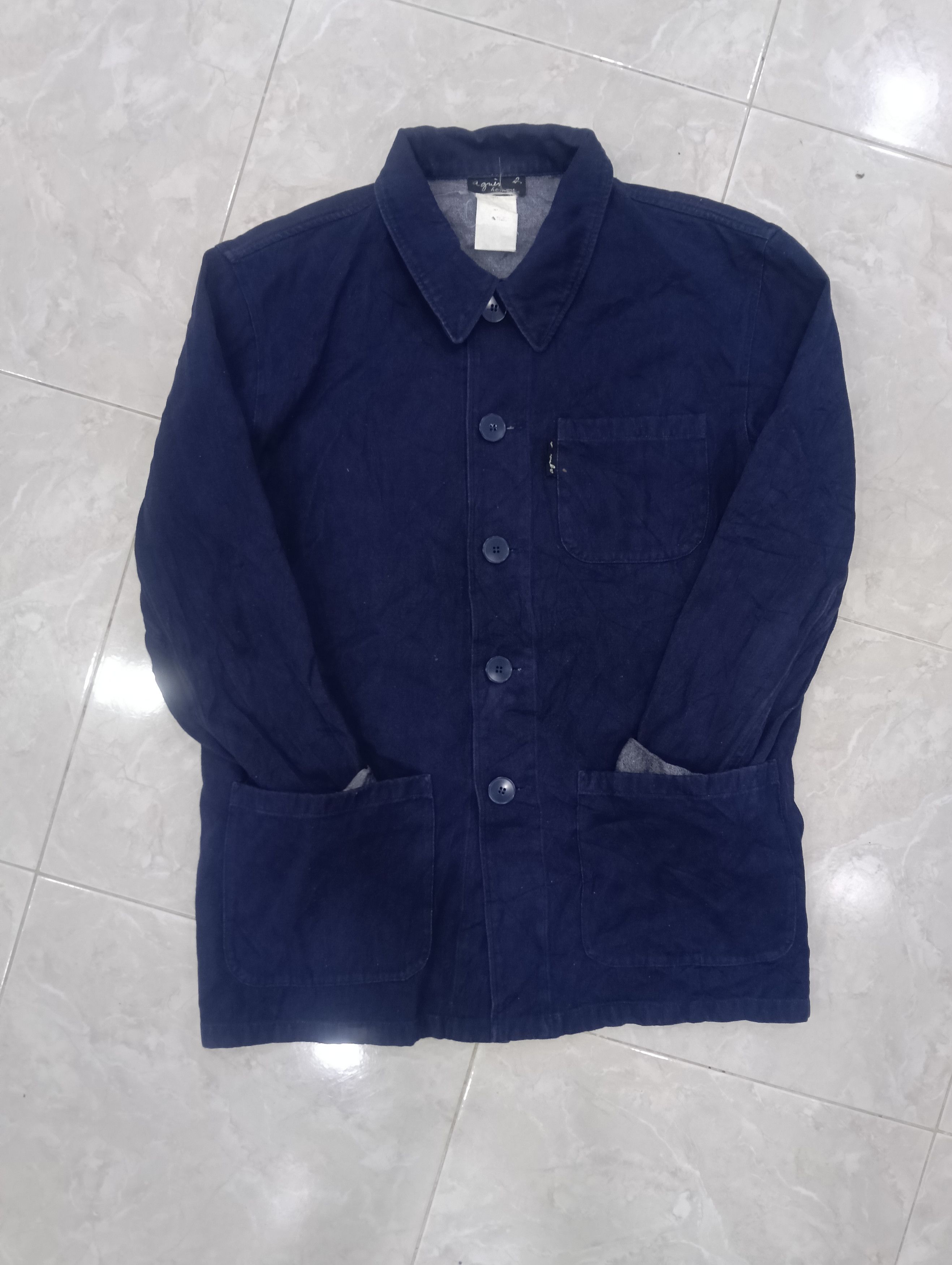agnes b. Vintage Agnes B. Homme Workwear Size US XL / EU 56 / 4 - 3 Thumbnail